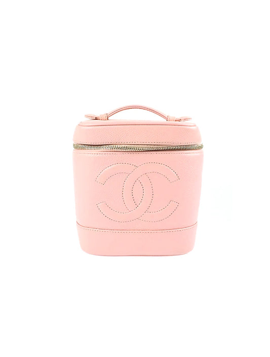 Chanel 2000s Pink Vanity Rectangle Case