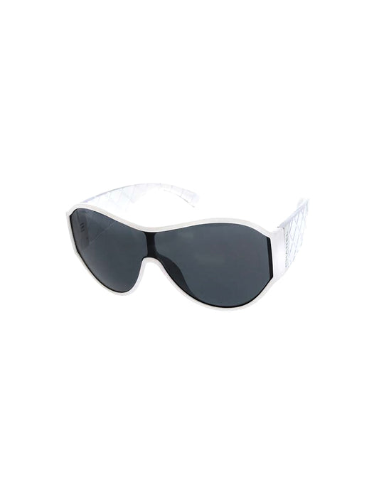 Chanel Sport White Visor Sunglasses