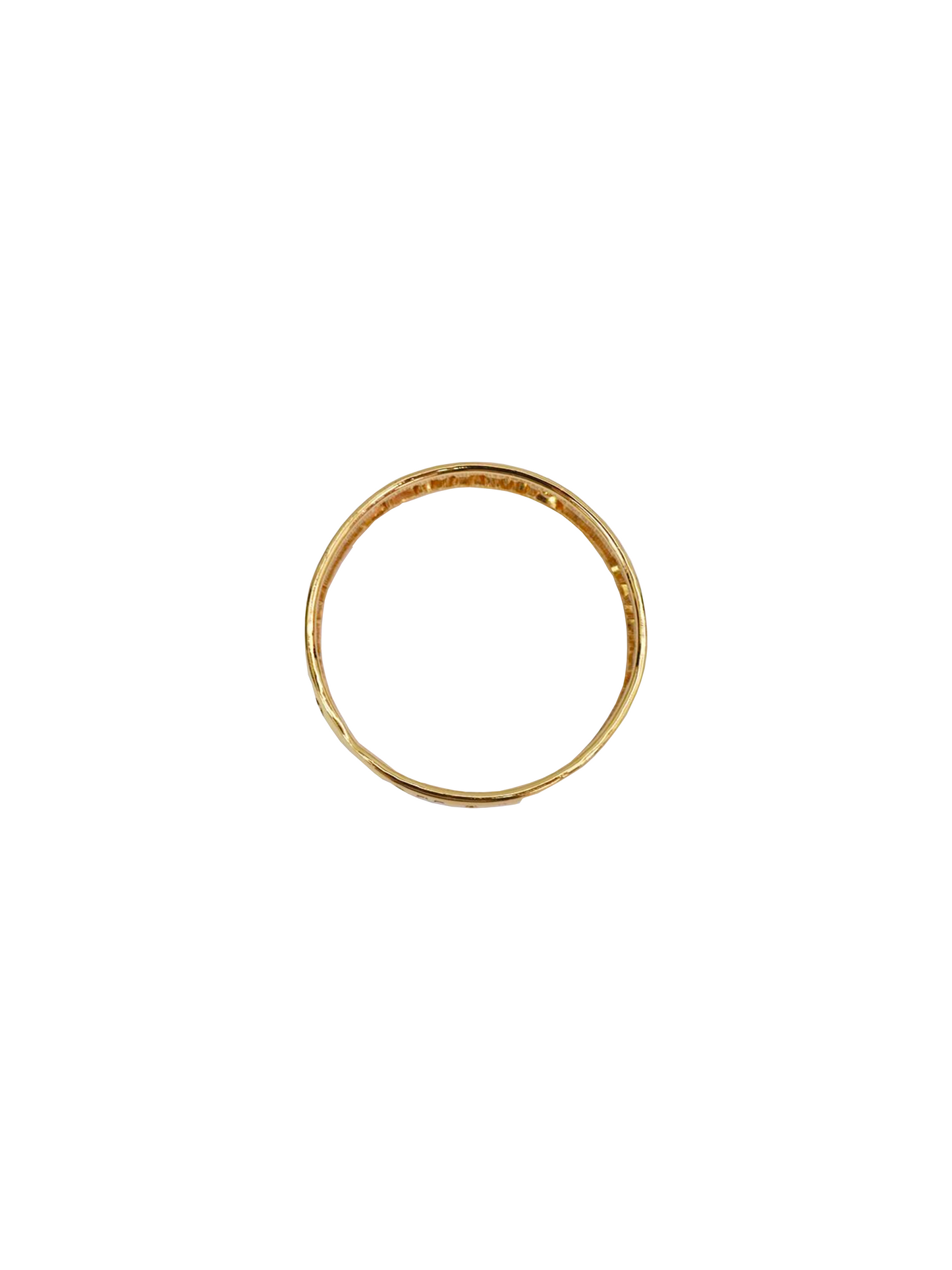 Chanel 2000s Gold CC Thin Bangle