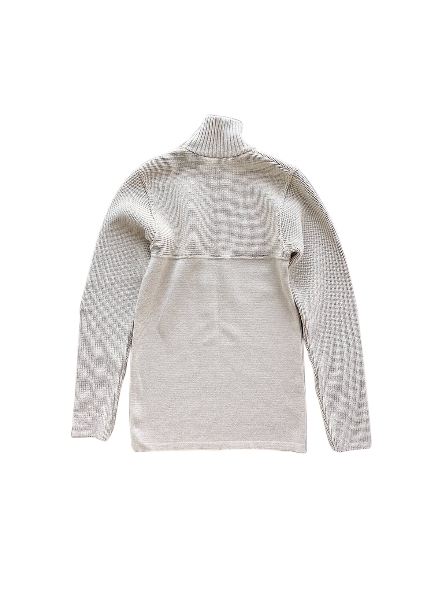 Chanel Sport Beige Turtleneck Sweater