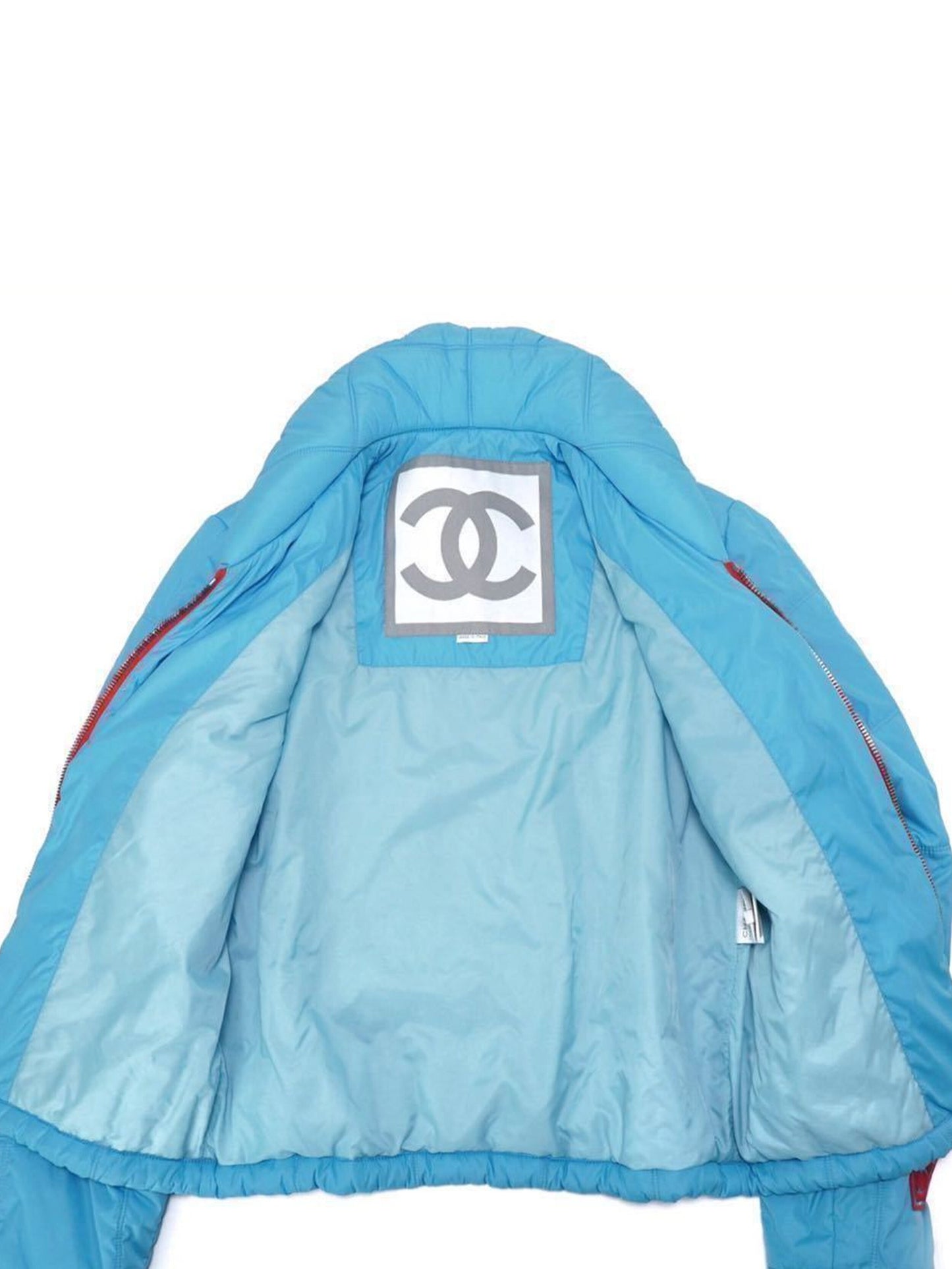 Chanel 2002 Sports Baby Blue Jacket
