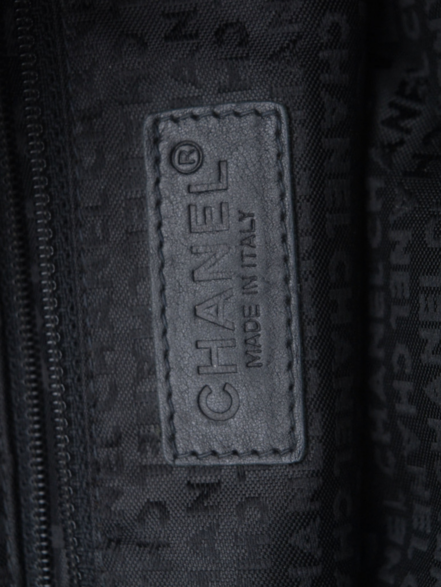 Chanel 2000s Black Sports Nylon Handbagw