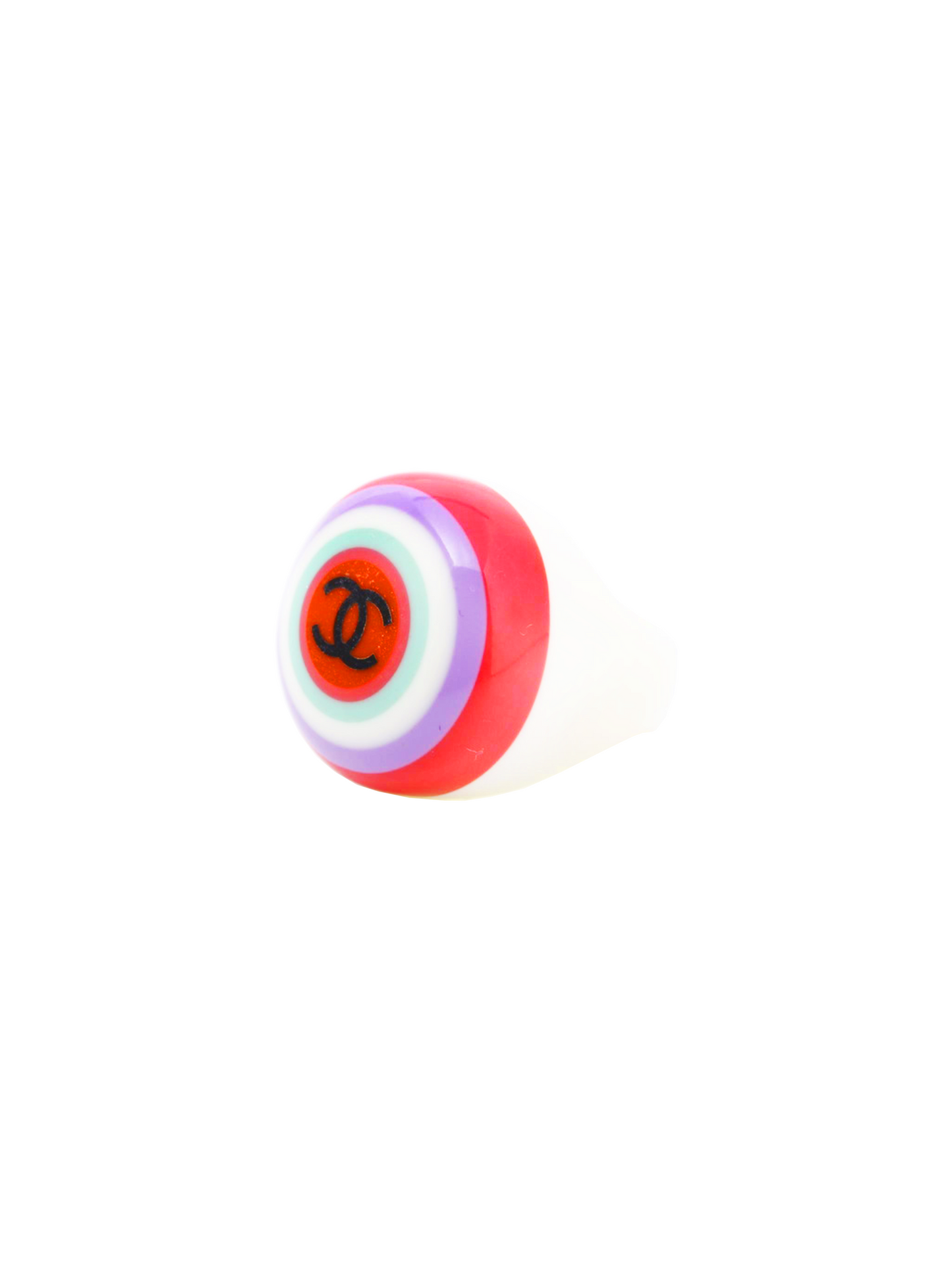 Chanel 2000s Icon Series Bullseye Ring