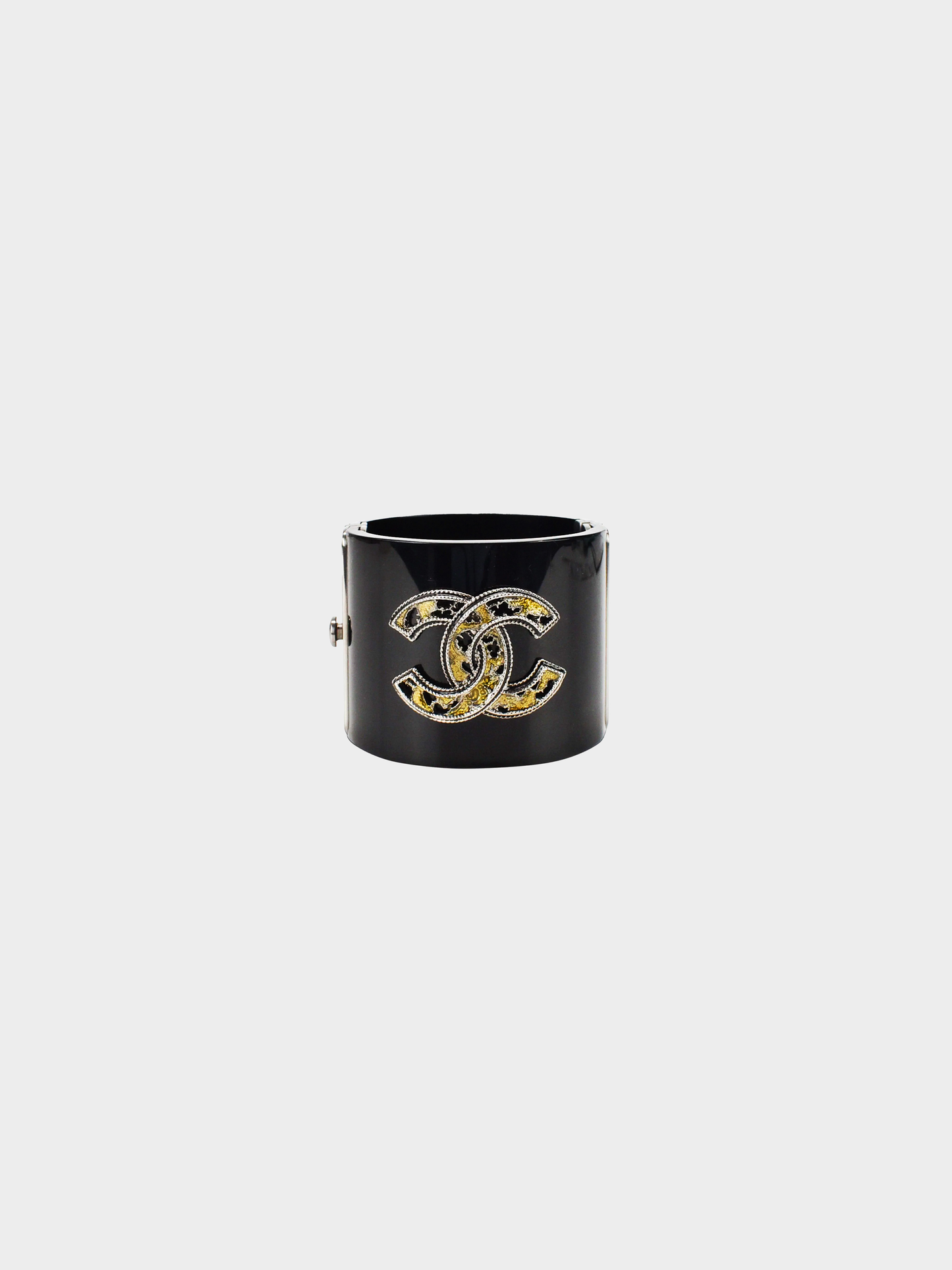 Chanel FW 2010 Gold Flake Cuff Bracelet