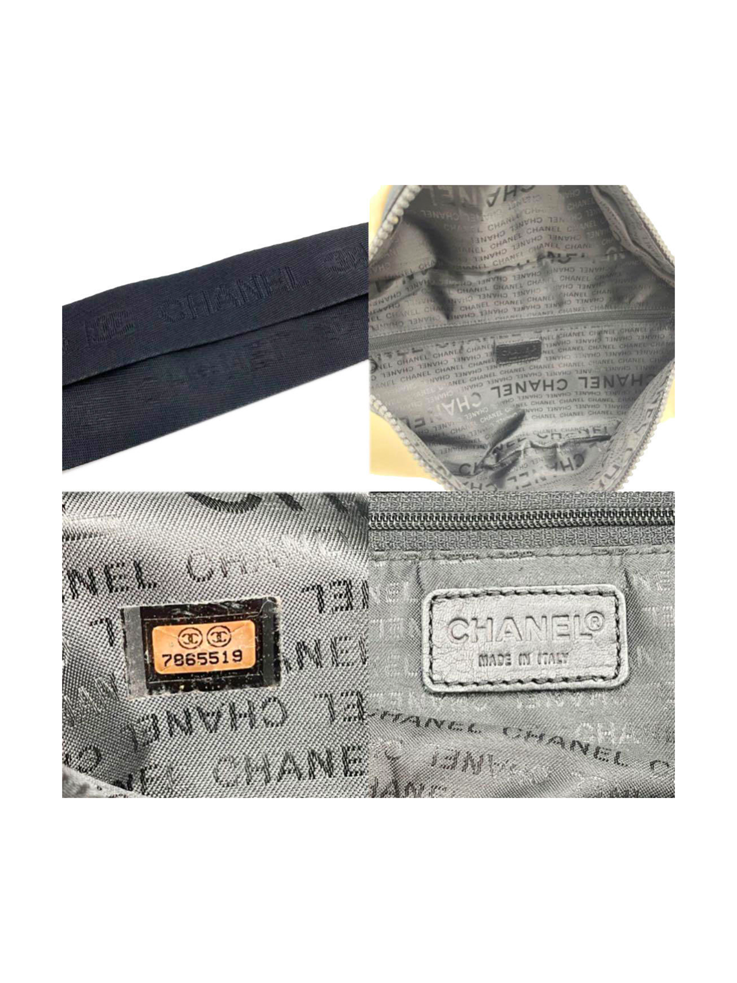 Chanel Sports Rare Beige Round Fanny