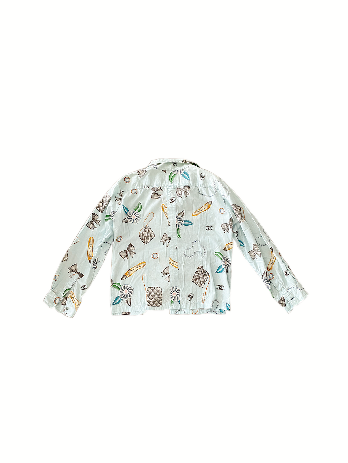 Chanel 1996 S/S Cosmetic Graphic Shirt
