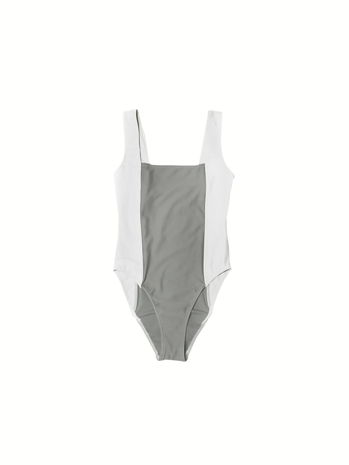 Chanel 2000s Gray and White One Piece
