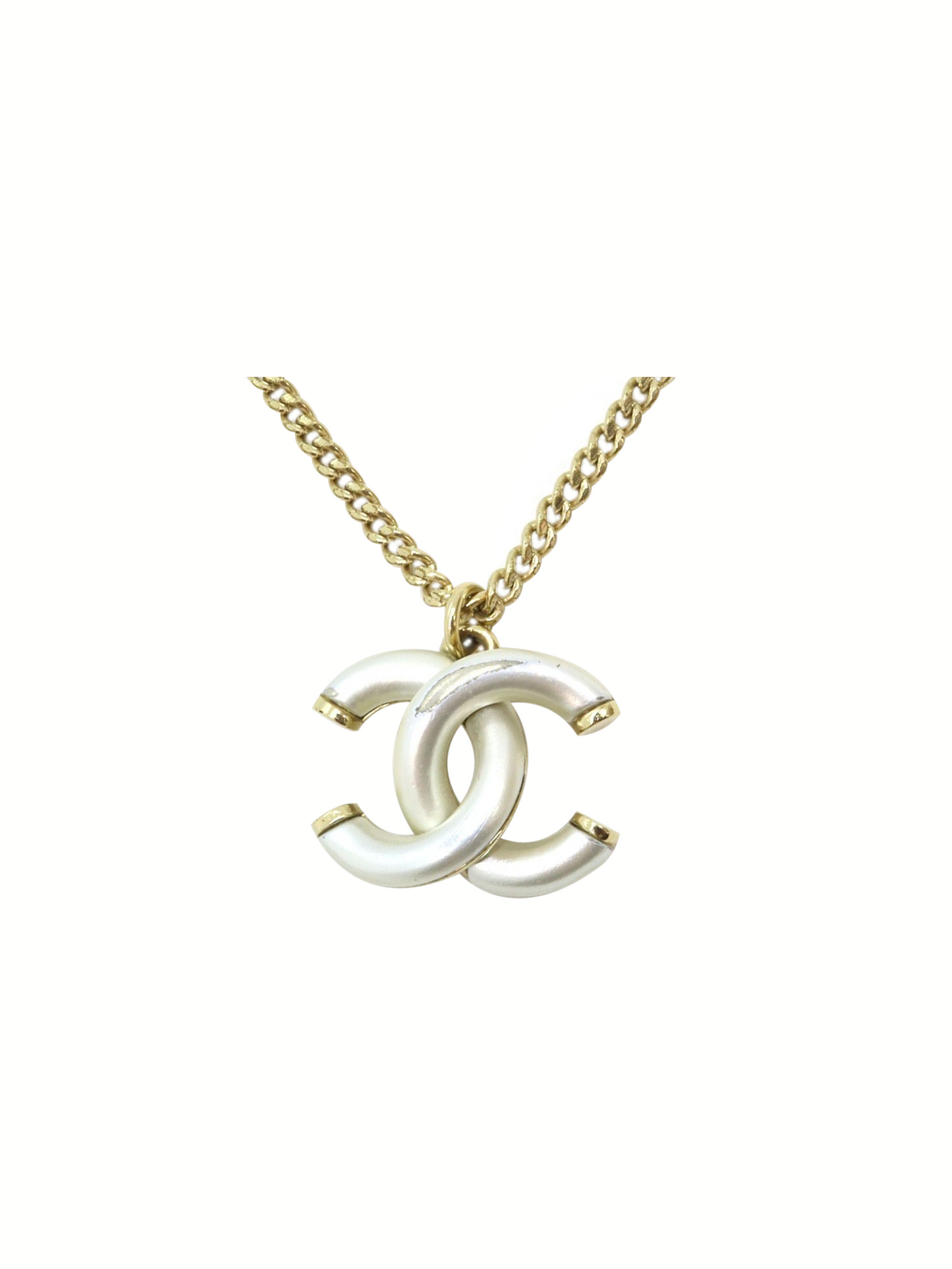 Chanel Reversible Gold/Silver Necklace