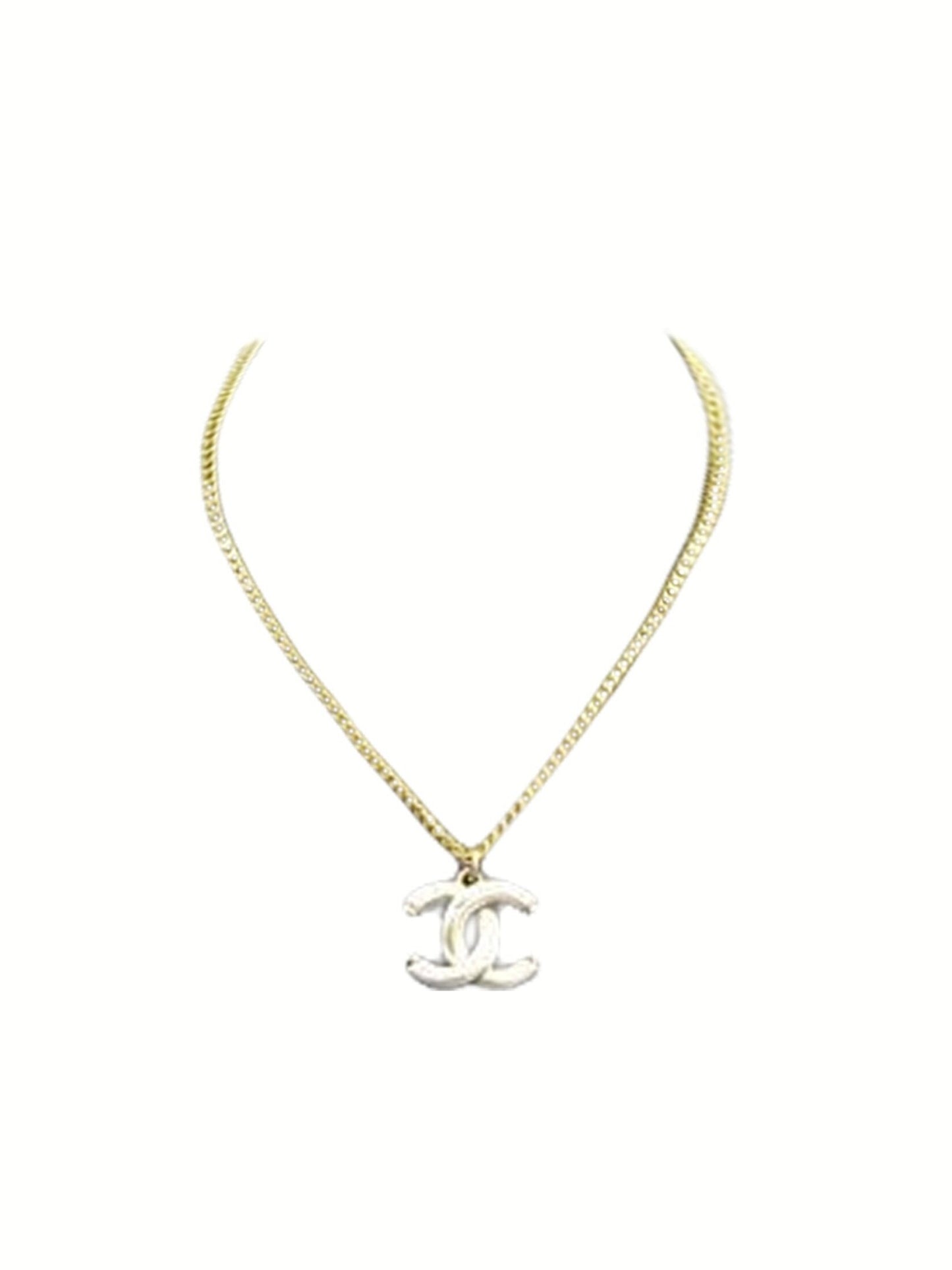 Chanel Reversible Gold/Silver Necklace