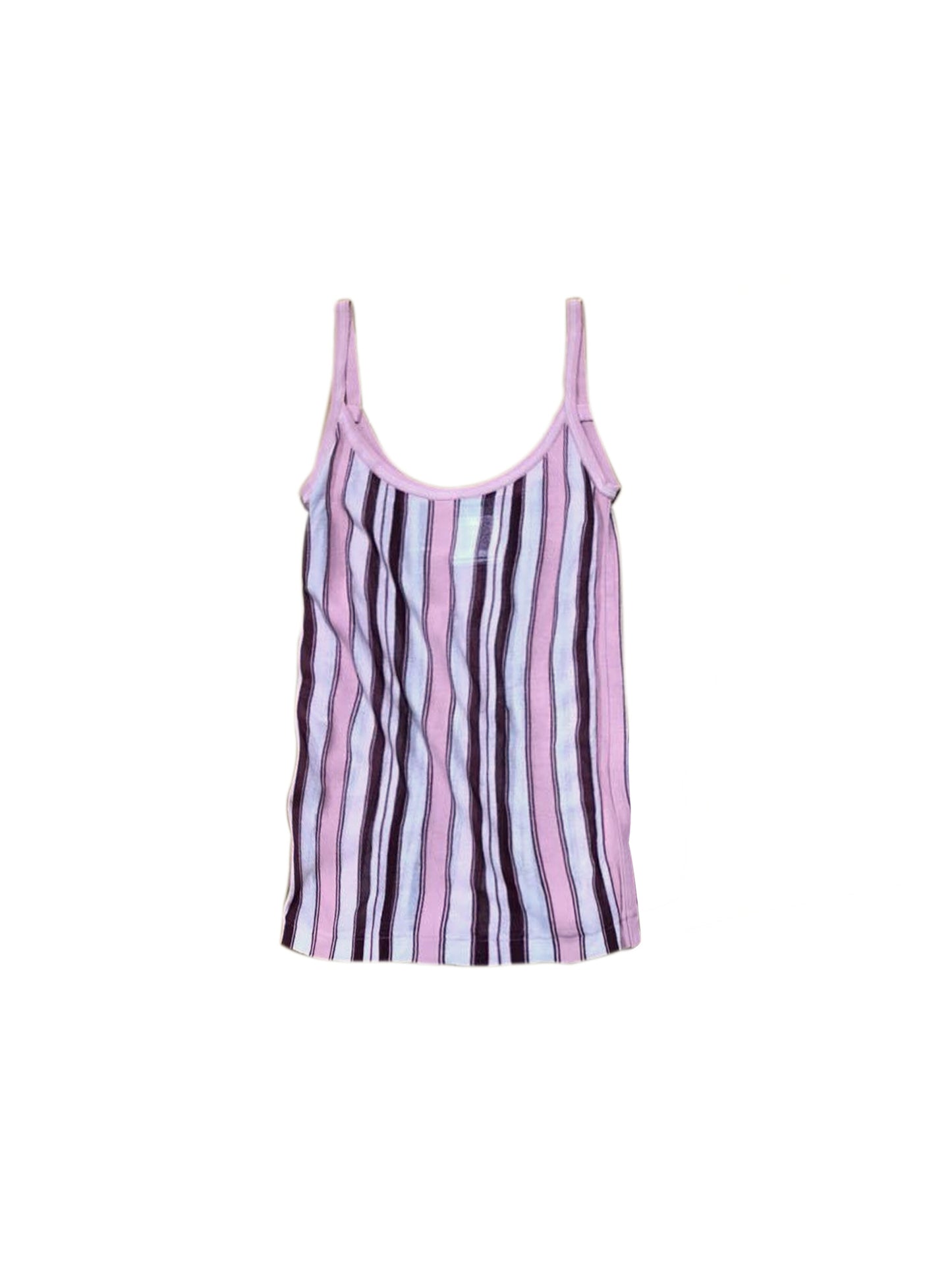 Chanel 2000s Pink Knit Stripe Set
