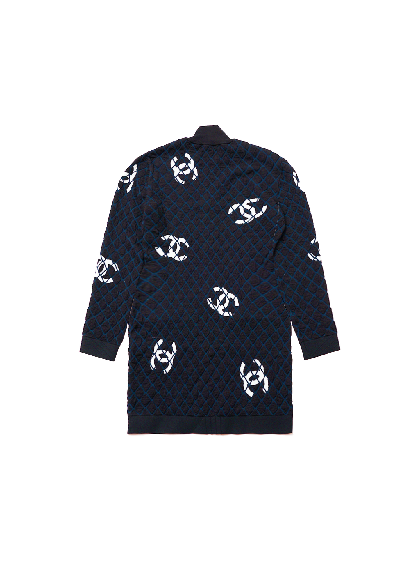 Chanel Quilted Cotton CC Jacket 2019