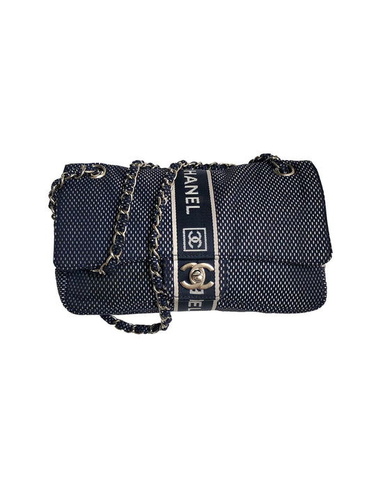 Chanel 2002 Rare Mesh Sports Flap