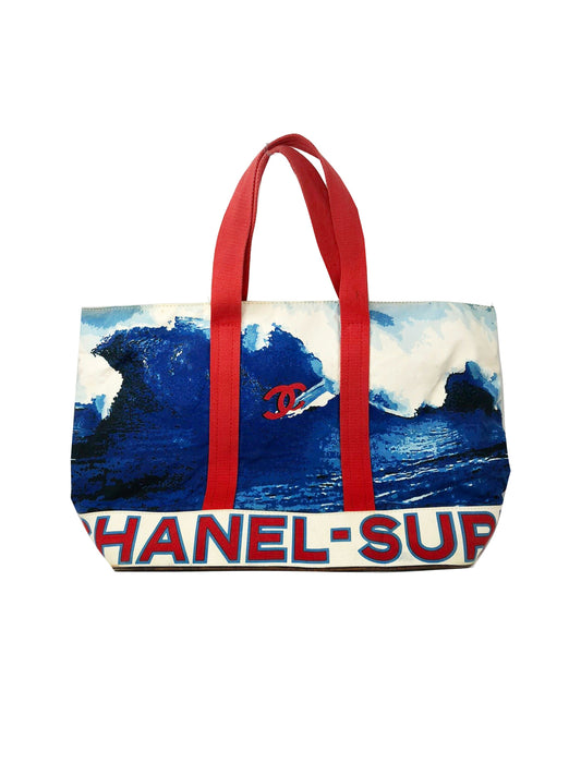 Chanel Surf S/S 2002 Rare Cloth Tote Bag