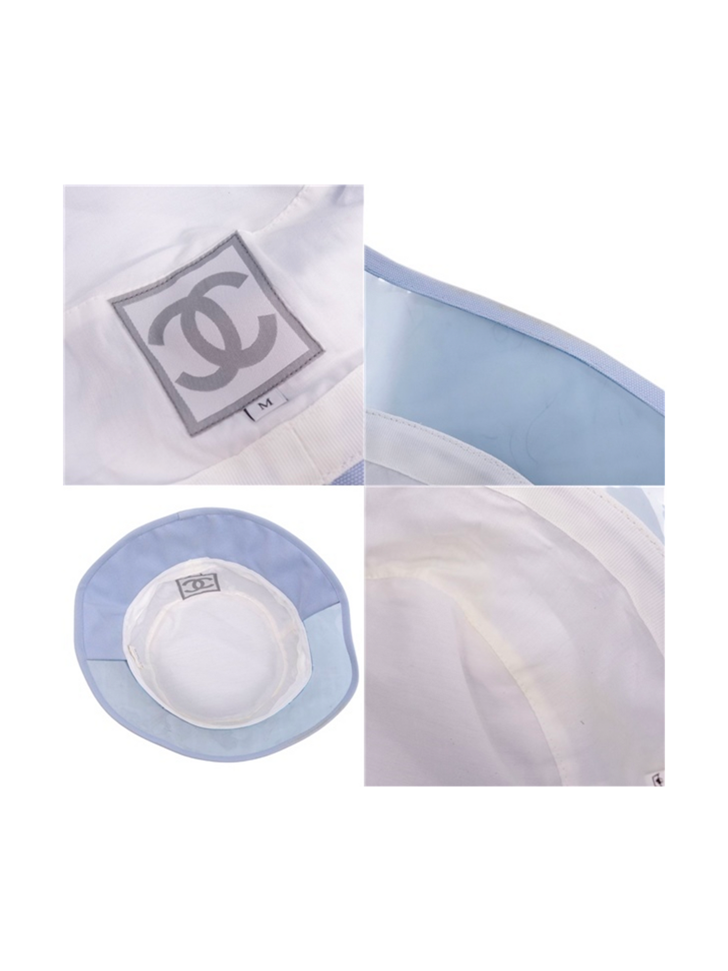 Chanel 2002 Clear Surf Bucket Hat Rare