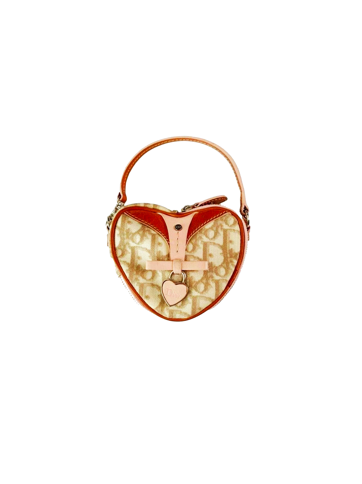 Christian Dior 2000s Heart Shaped Trotter Bag