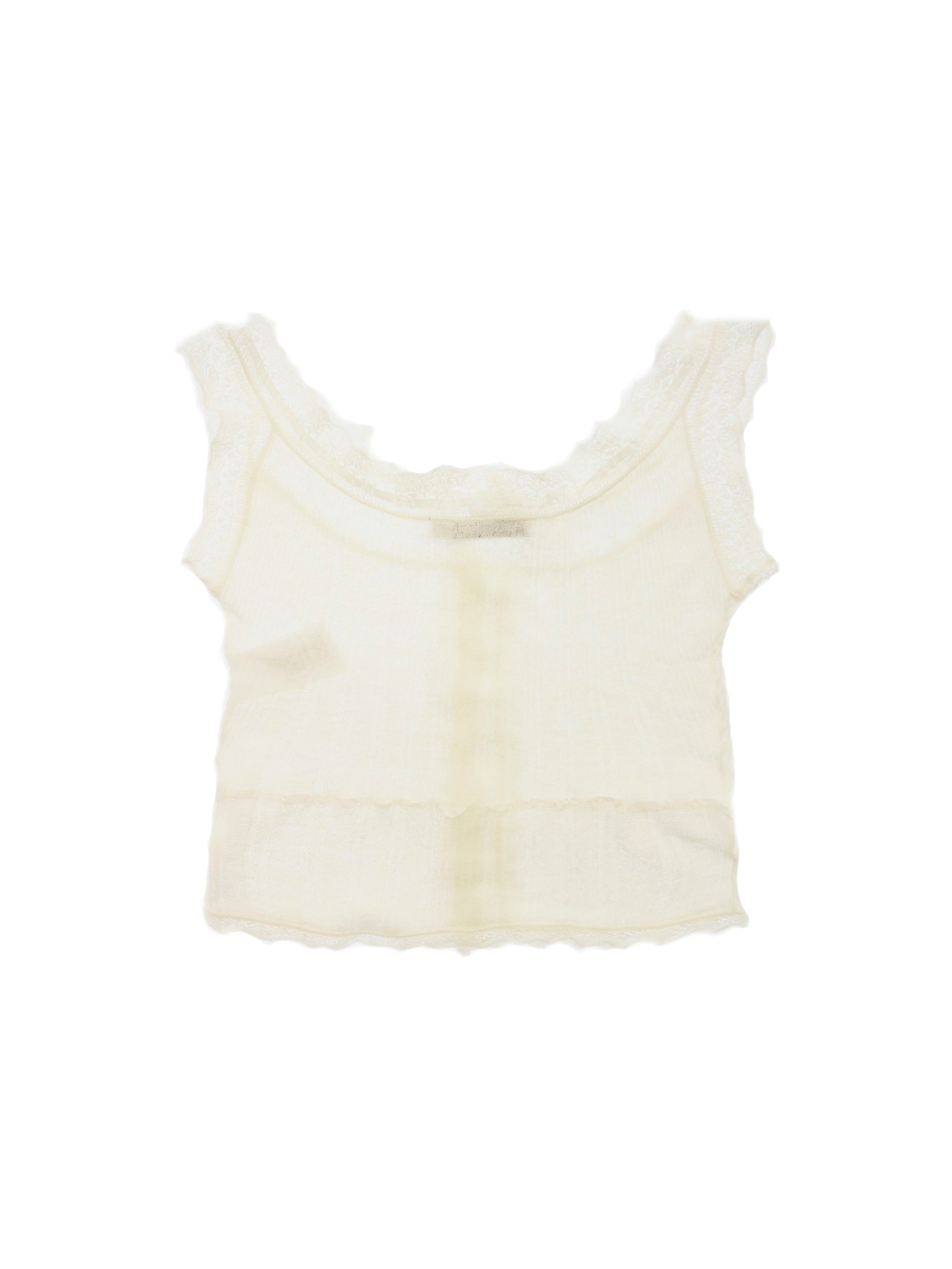 Christian Dior 2000s Light Cotton White Tank