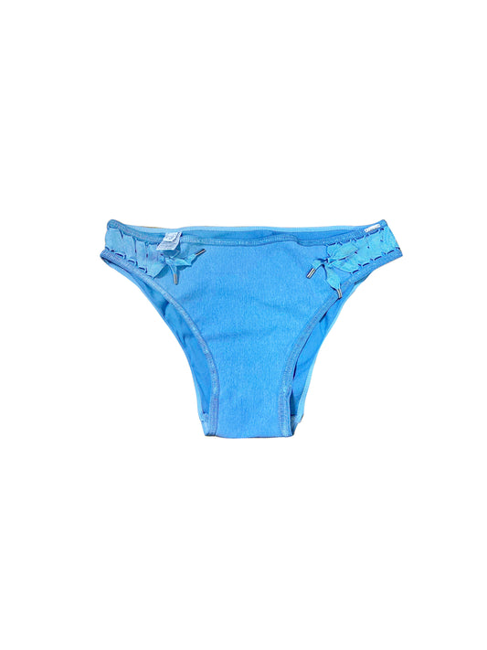Christian Dior 2000s Cotton Blue Denim Lingerie