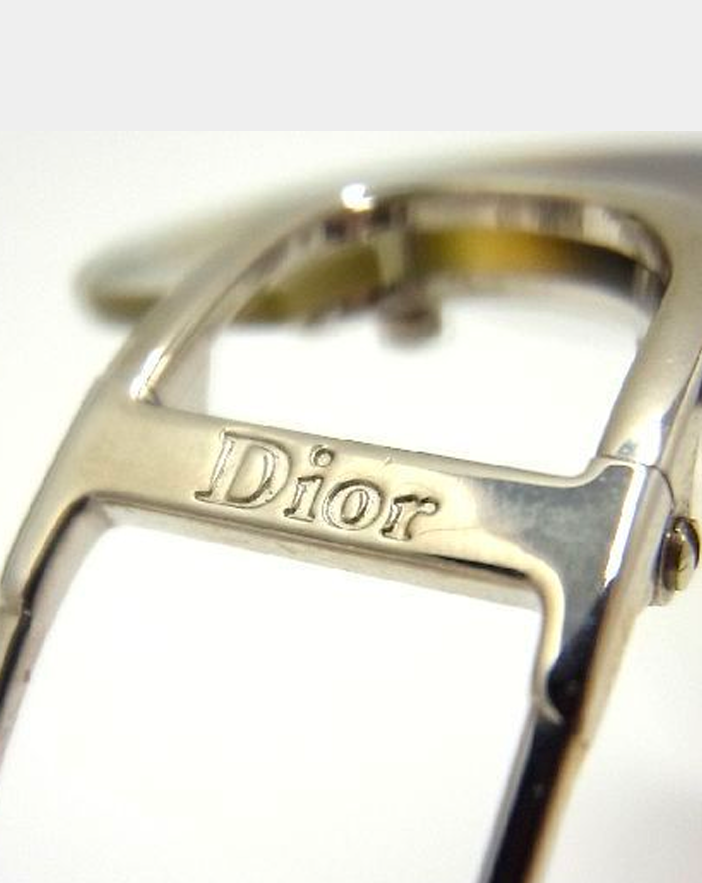 Christian Dior 2000s Rimless Silver Sunglasses