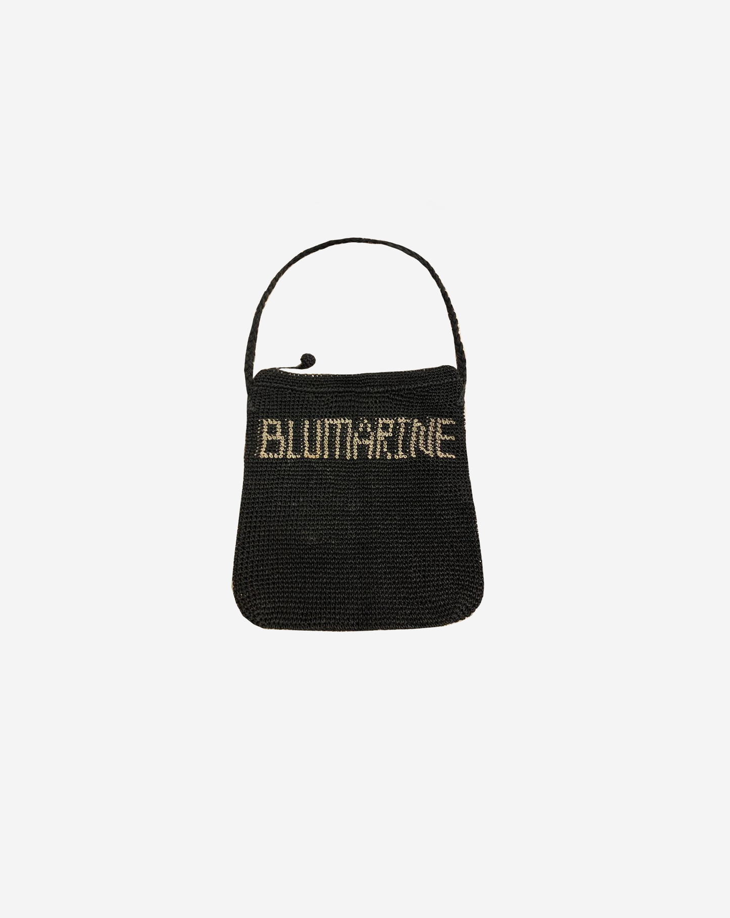 Blumarine 2000s Knit Crochet Black Bag