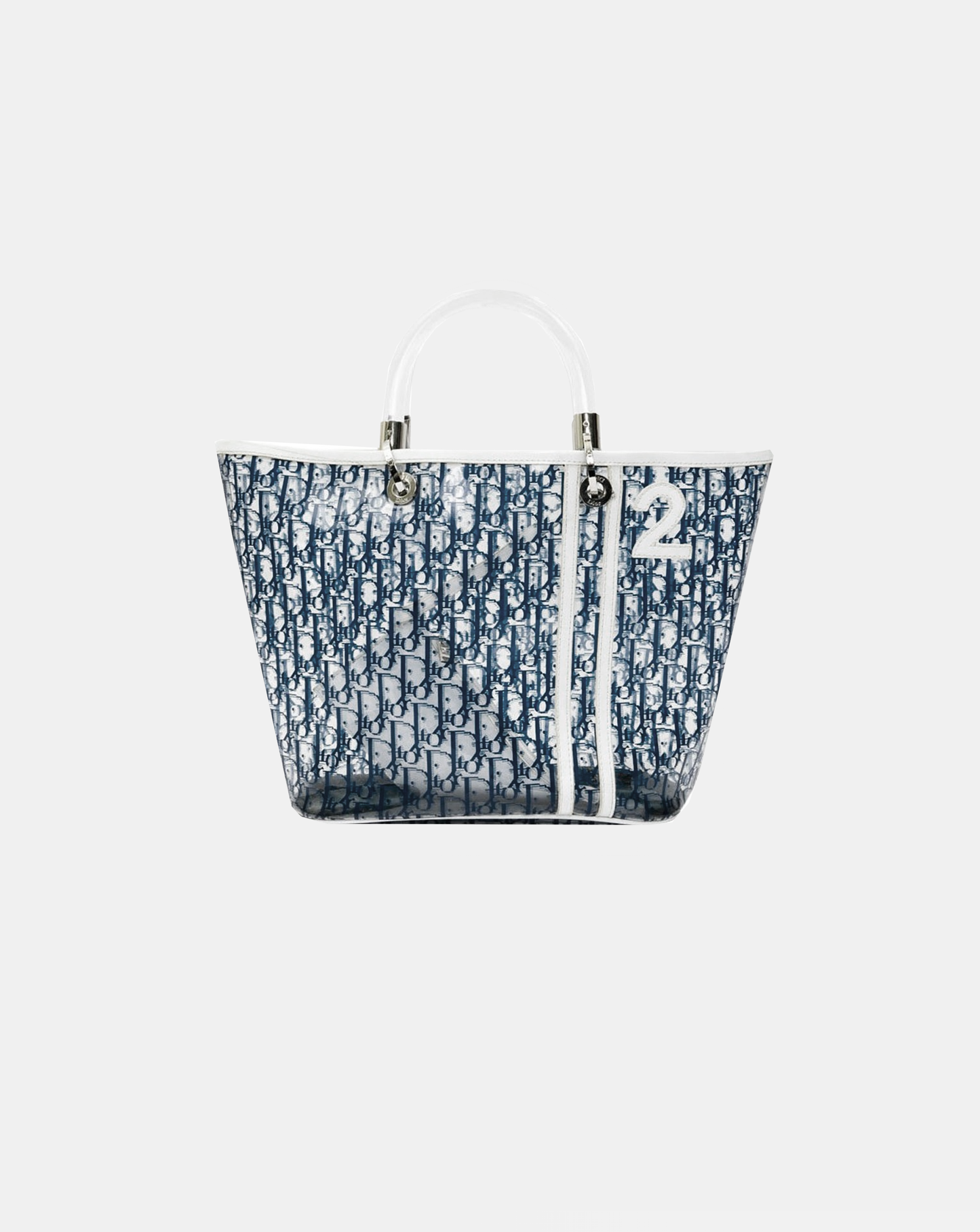 Christian Dior 2000s Vinyl PVC Trotter Tote Bag