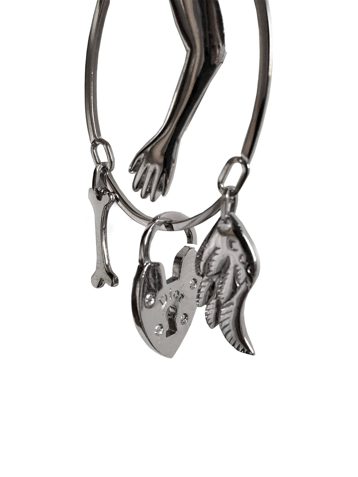 Christian Dior 2000s Body Charm Earrings