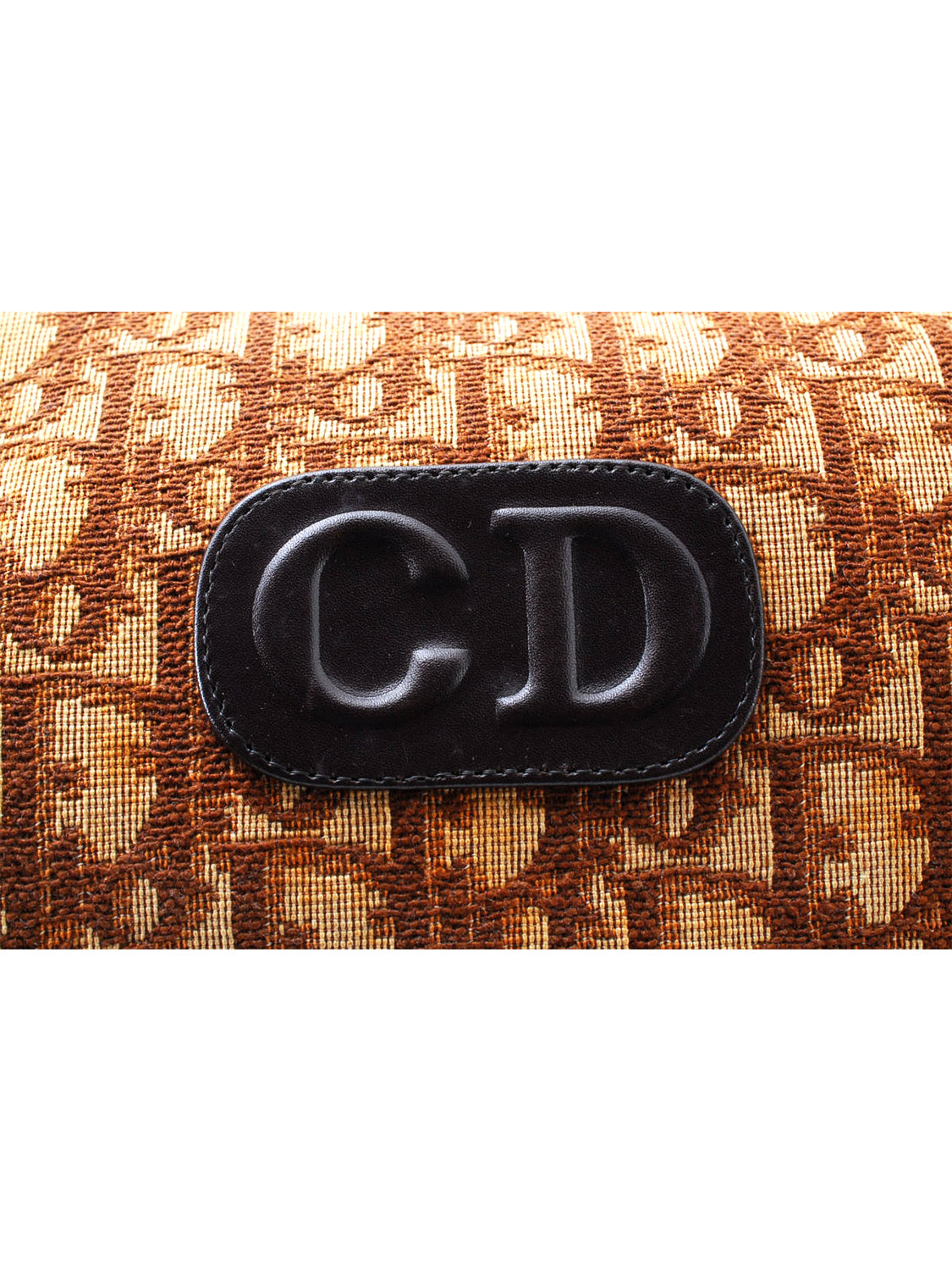 Christian Dior 2000s CD Brown Trotter Bag