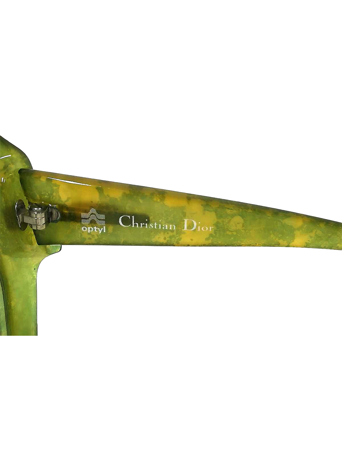 Christian Dior x Optyl 2000s Green Sunglasses