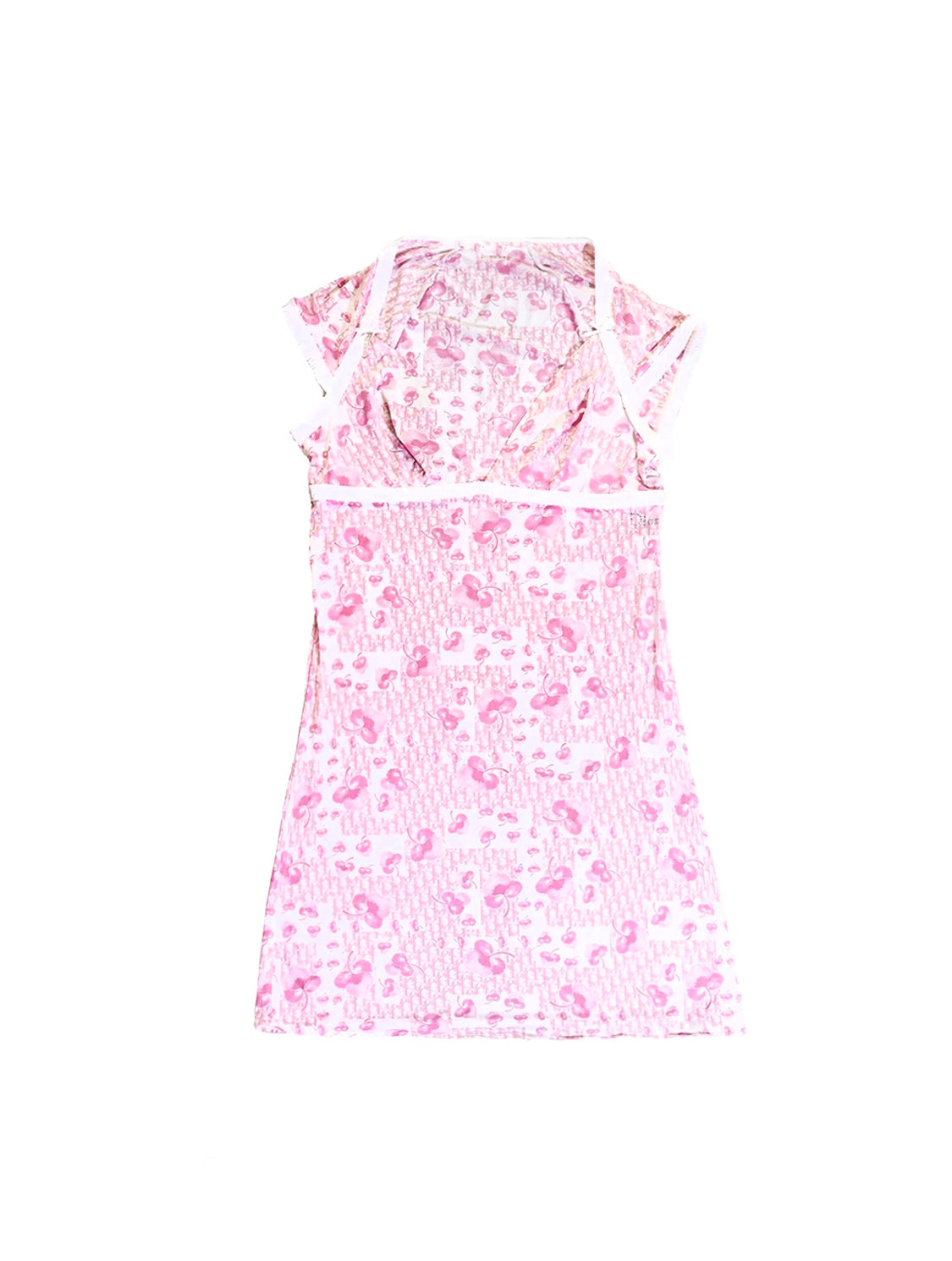 Christian Diorissimo SS 2005 Monogram Pink Dress