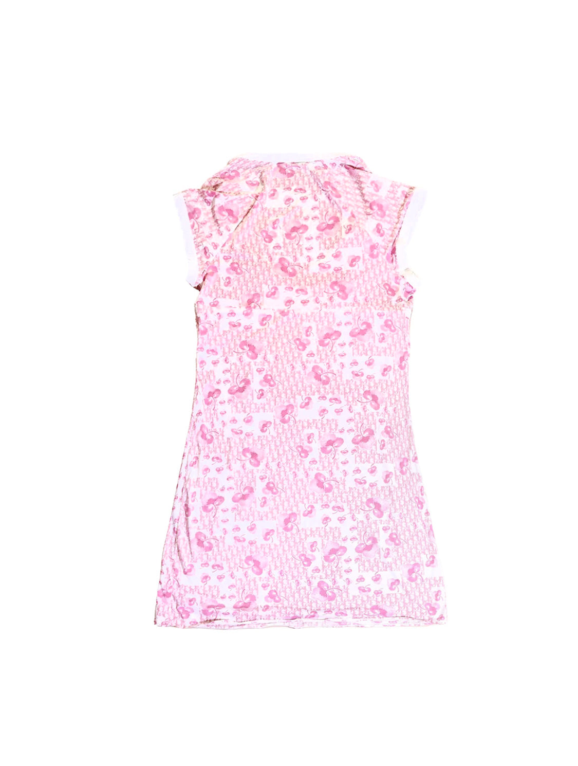 Christian Diorissimo SS 2005 Monogram Pink Dress
