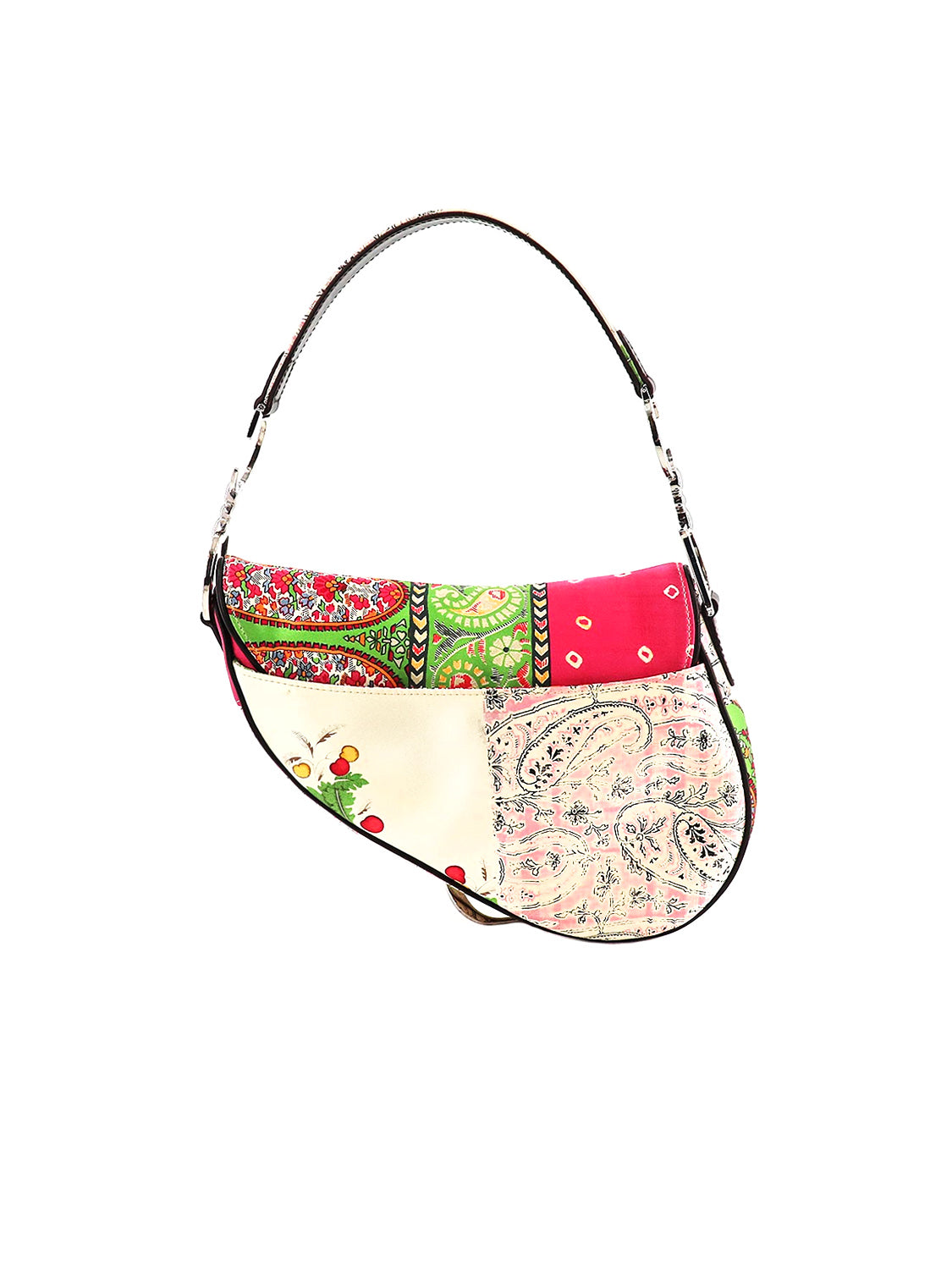 Christian Dior 2000s Silk Paisley Rare Saddle