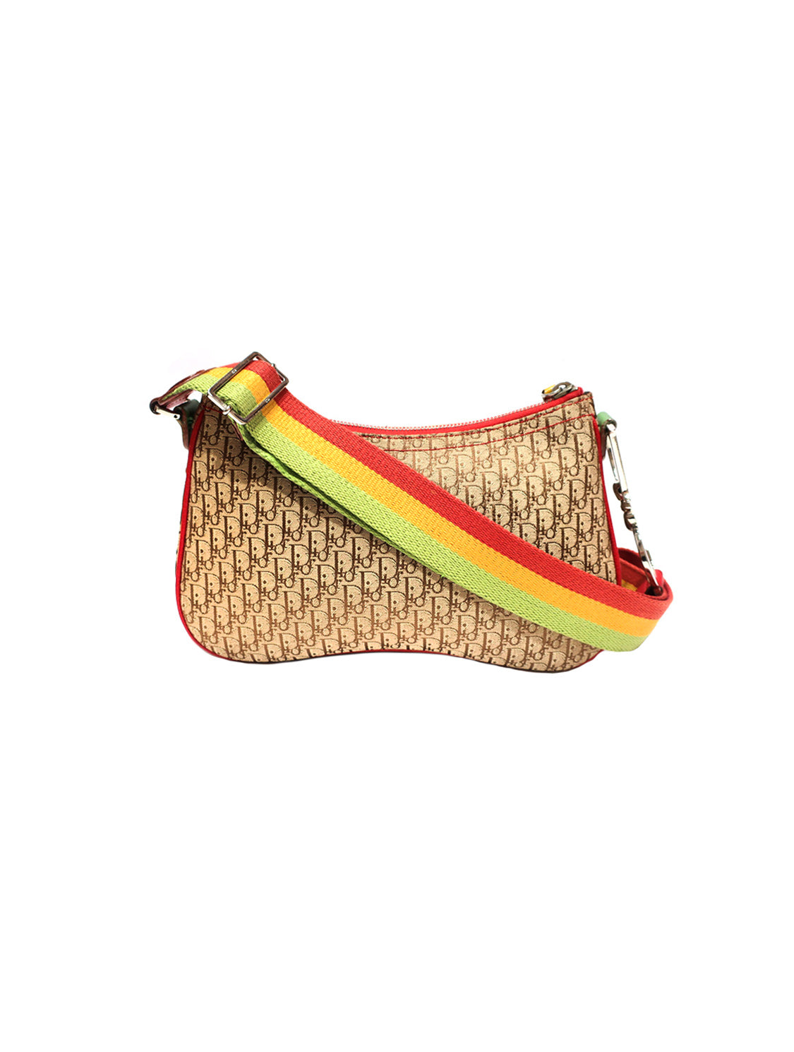 Christian Dior 2000s Rasta Shoulder Bag