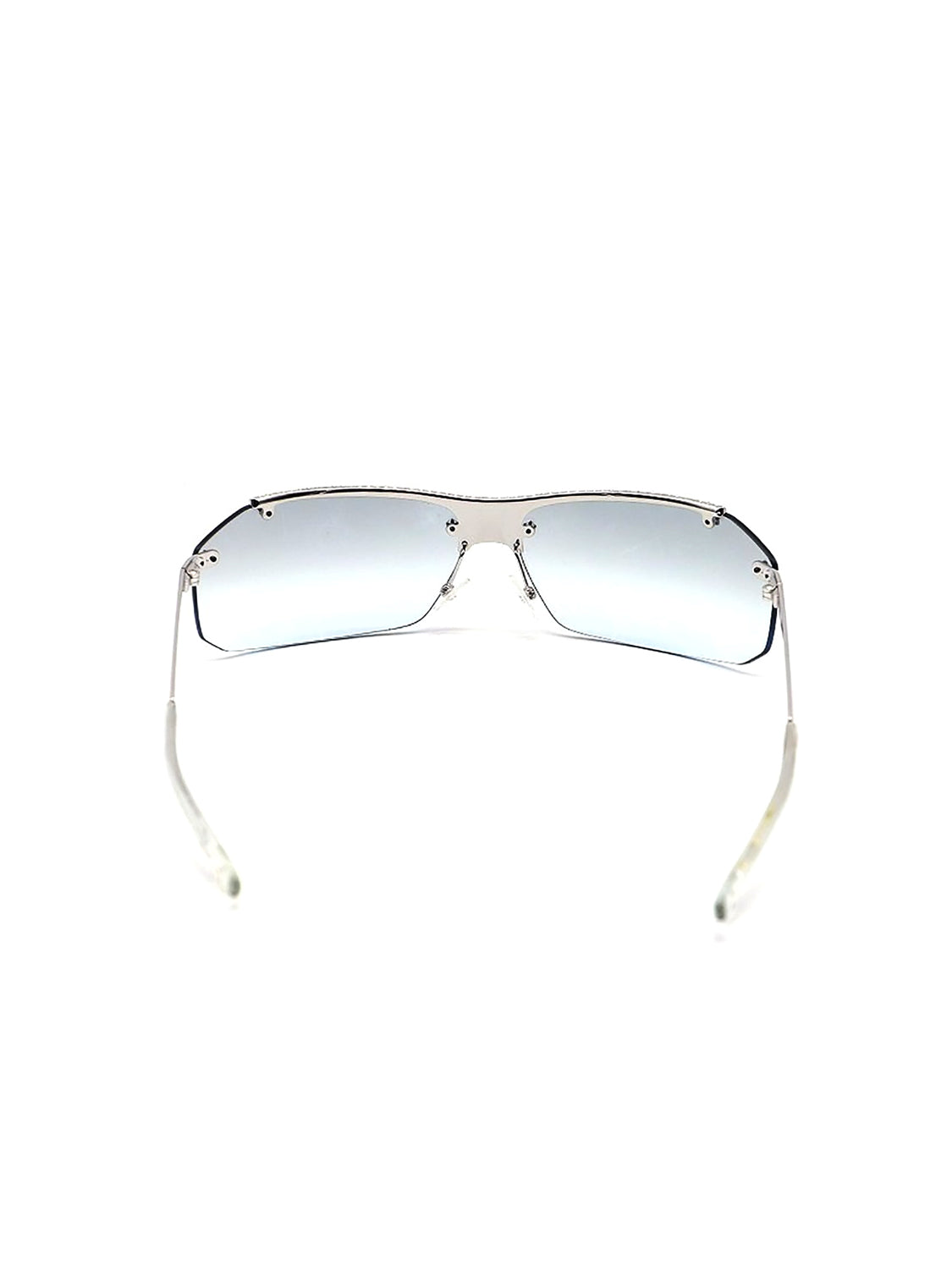 Christian Dior 2000s Silver Frameless Sunglasses