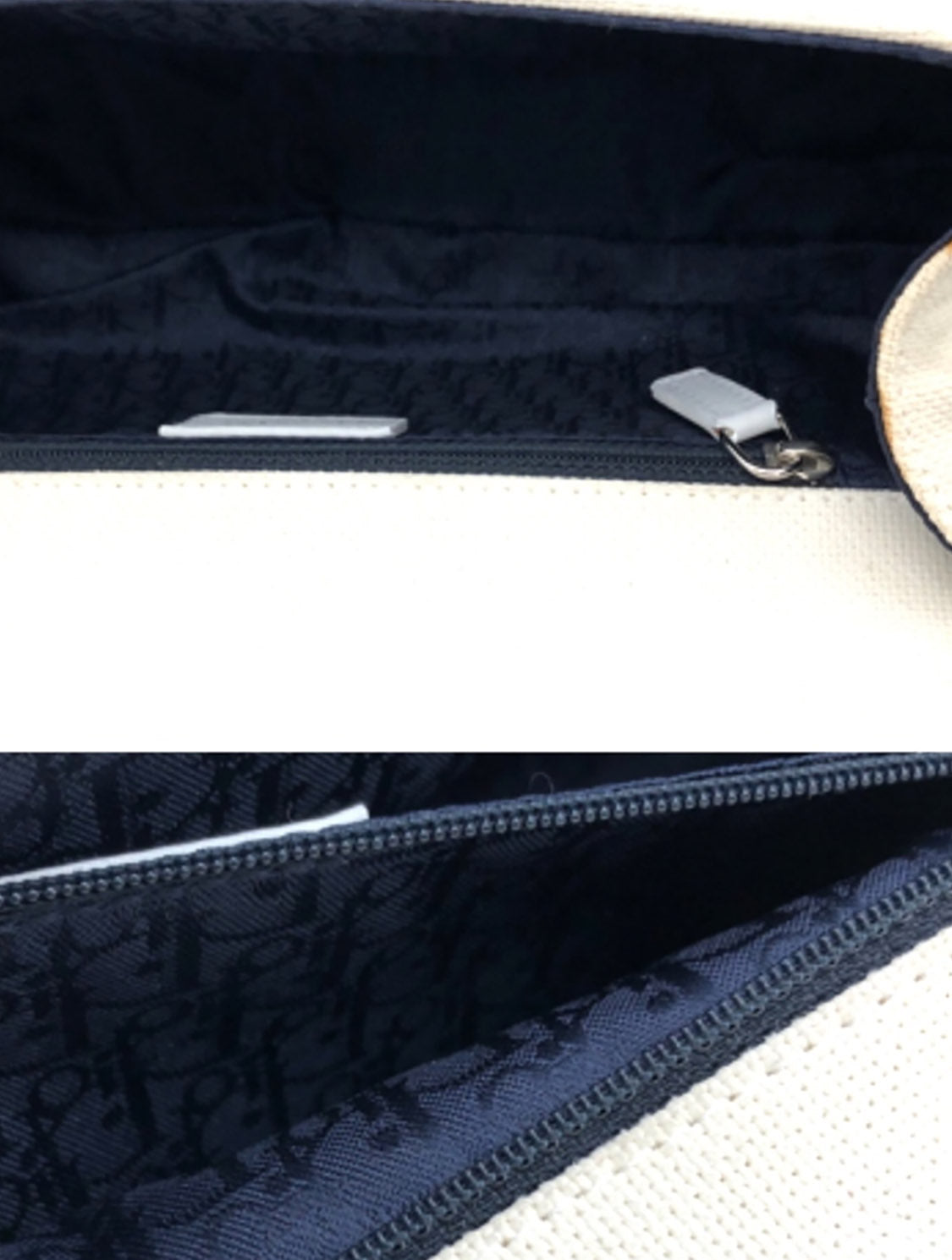 Christian Dior 2000s Rare Canvas Blue Strap Trotter Bag