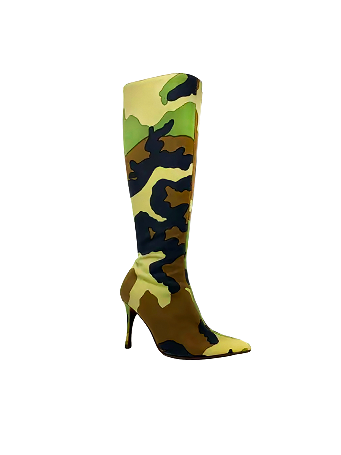 Christian Dior 2001 by John Galliano Rare Camouflage Boots