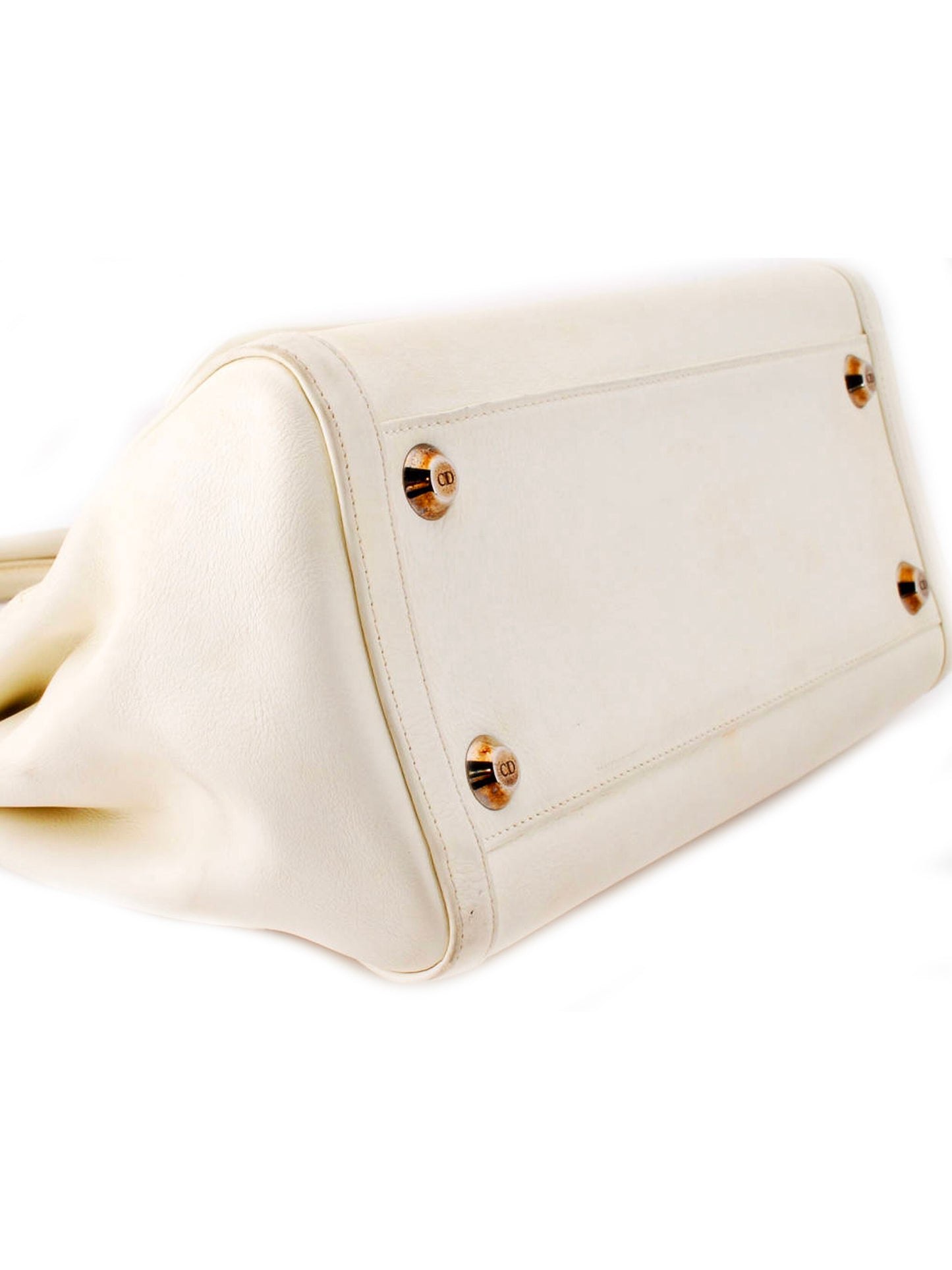 Christian Dior 2000s Flight White Handbag