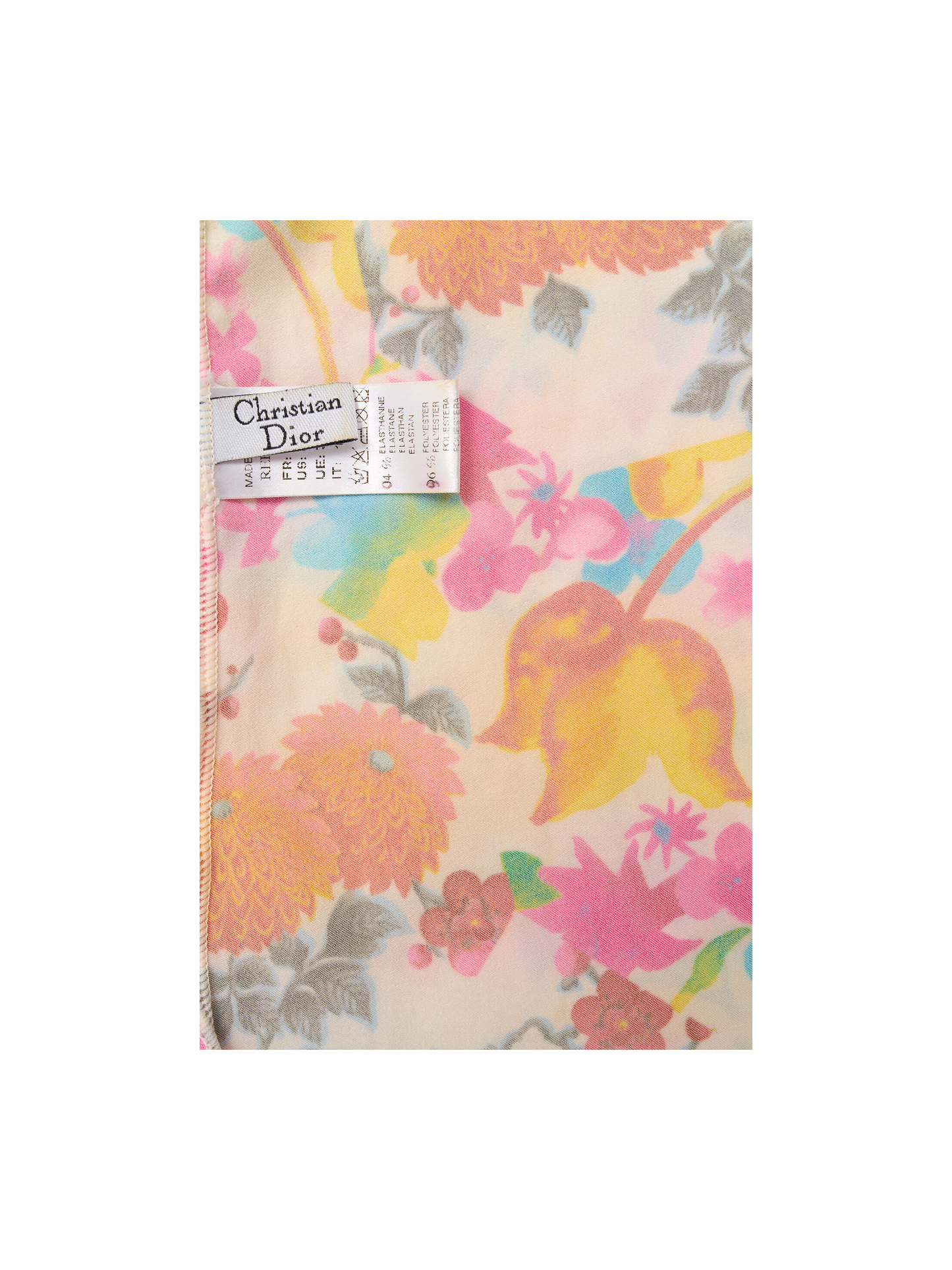Christian Dior Floral 2006 Rare Tank