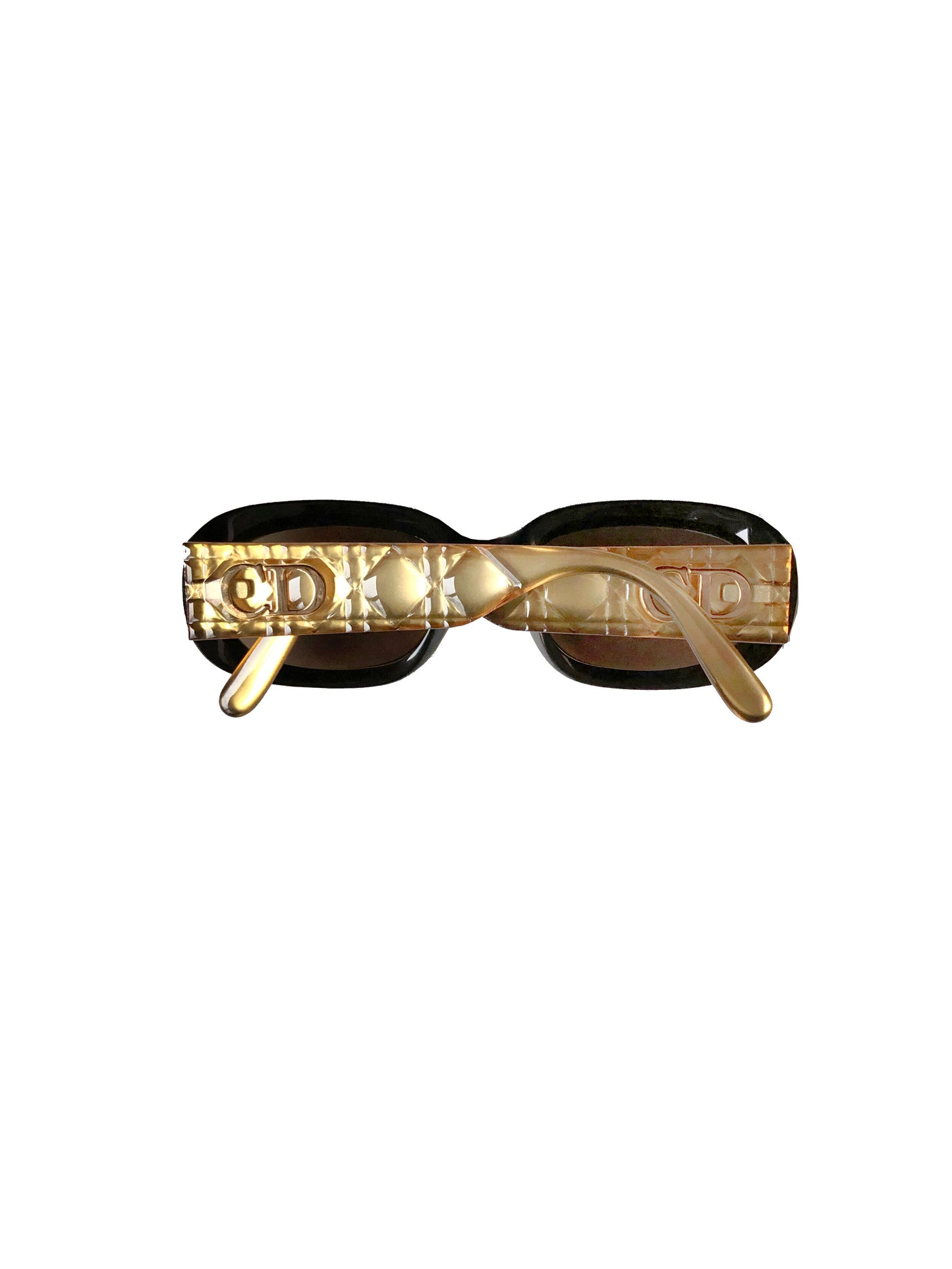Christian Dior 2000s Tortoise Yellow Sunglasses