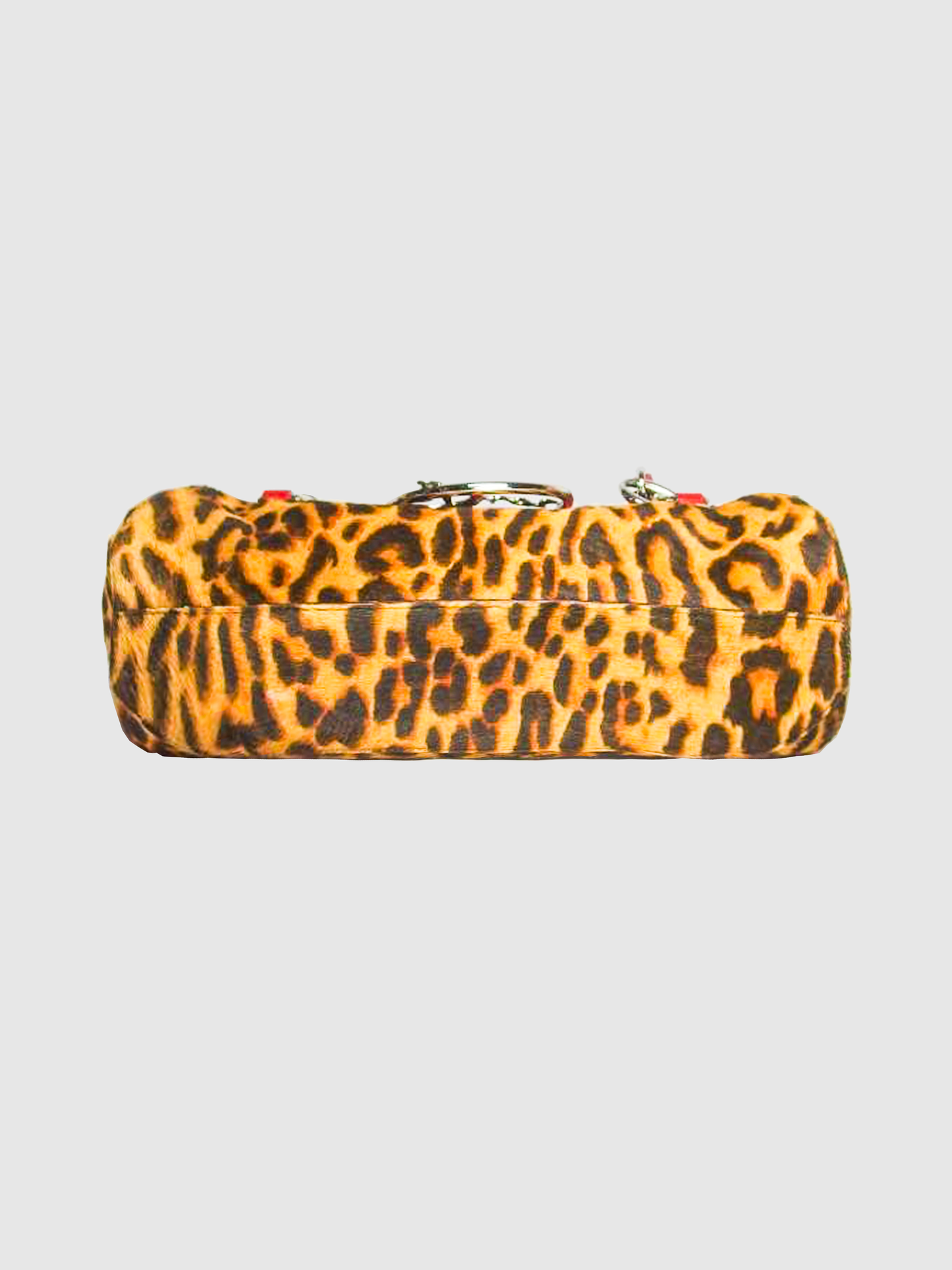Christian Dior 2010 Leopard Print Large Logo Shoulder bag