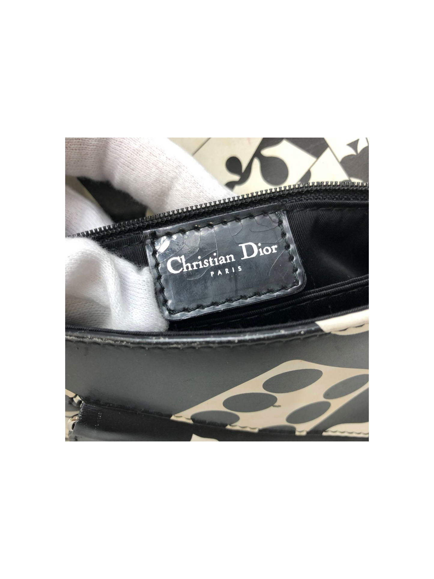 Christian Dior 2000s Galliano Rare Moto Cross Bag