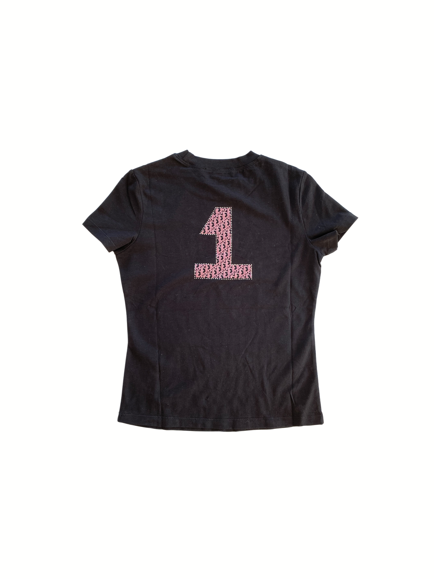 Christian Dior 2002 J'adore Pink and Black T-Shirt