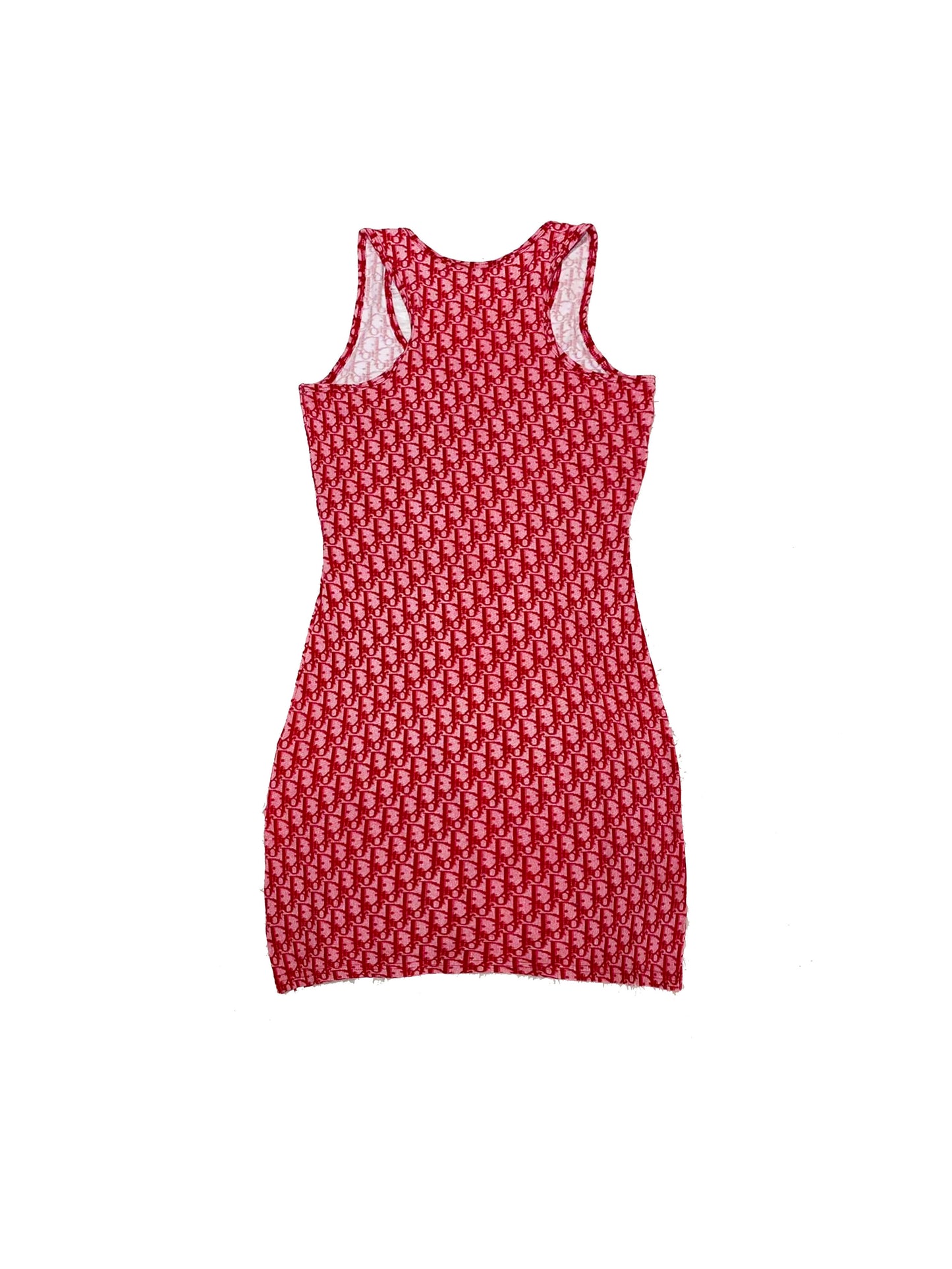 Christian Dior Diorissimo Red 2002 Dress
