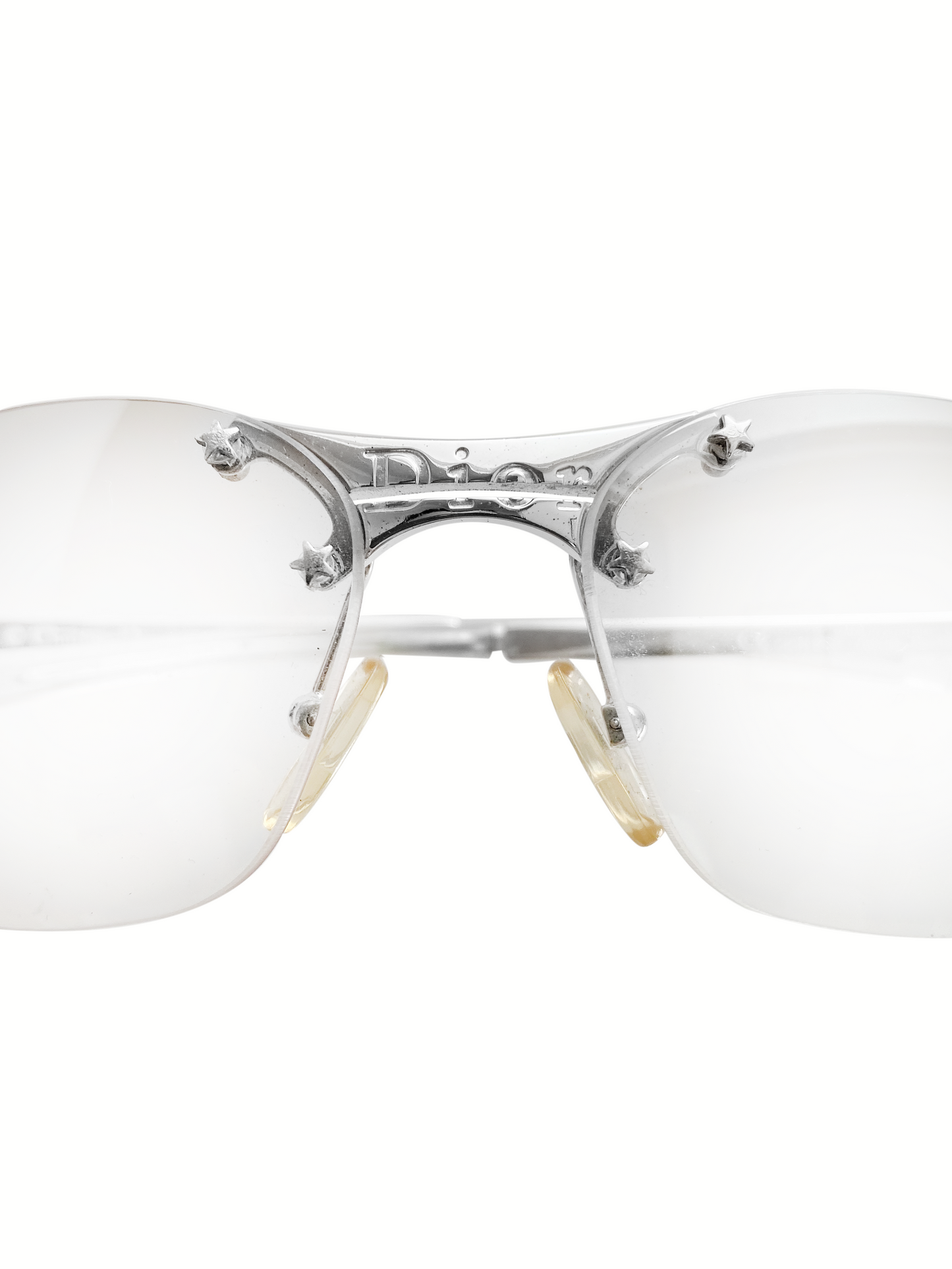 Christian Dior 2000s Silver Star Sunglasses