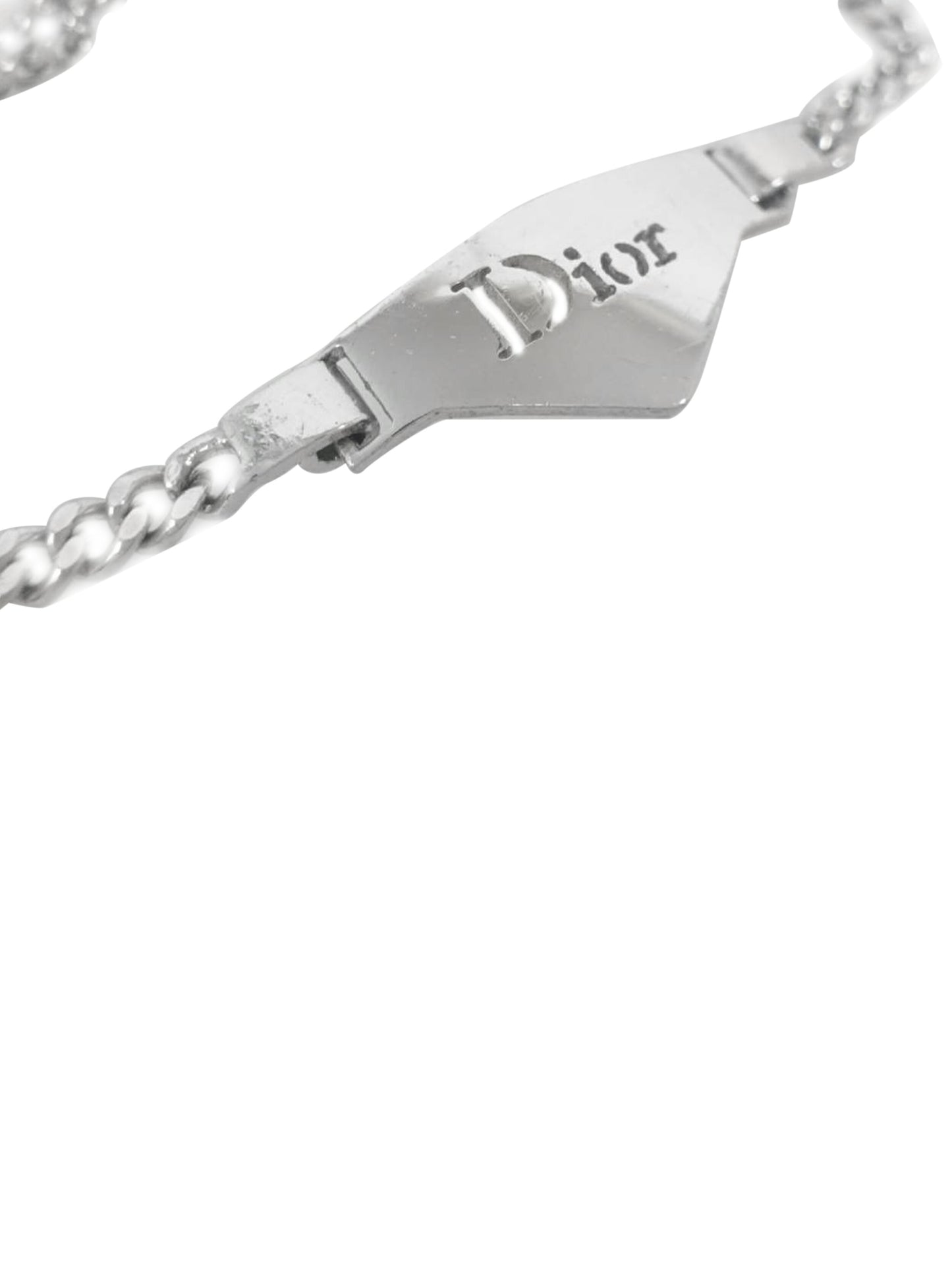 Christian Dior 2000s Silver Plate Bracelet
