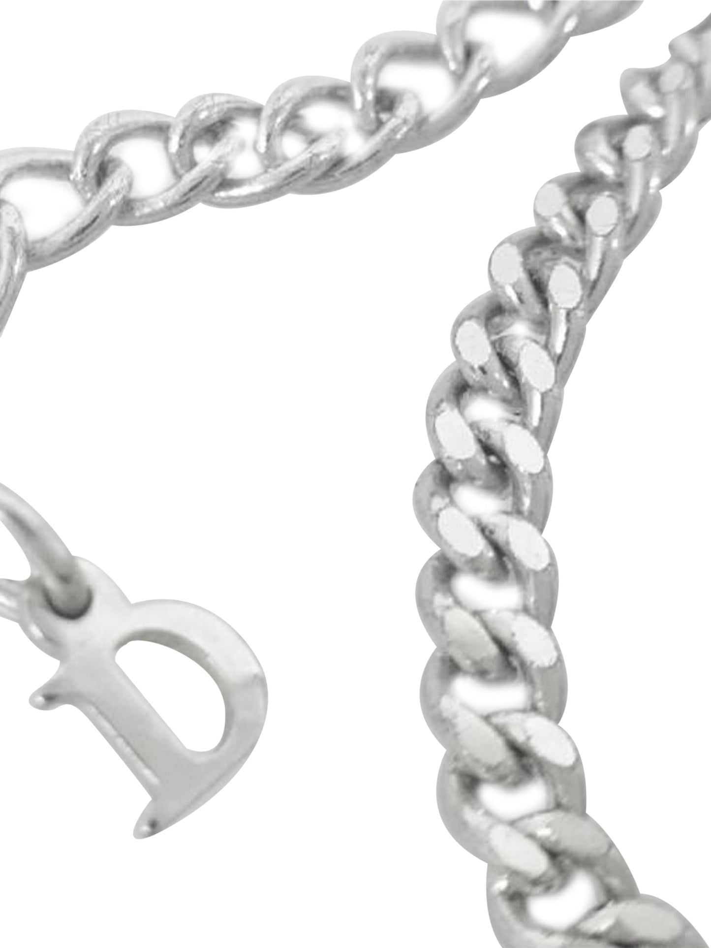 Christian Dior 2000s Silver Plate Bracelet