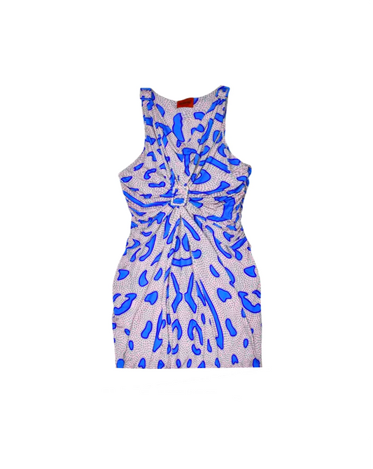 Missoni 2000s Patterned Dress with Crystal Buckle