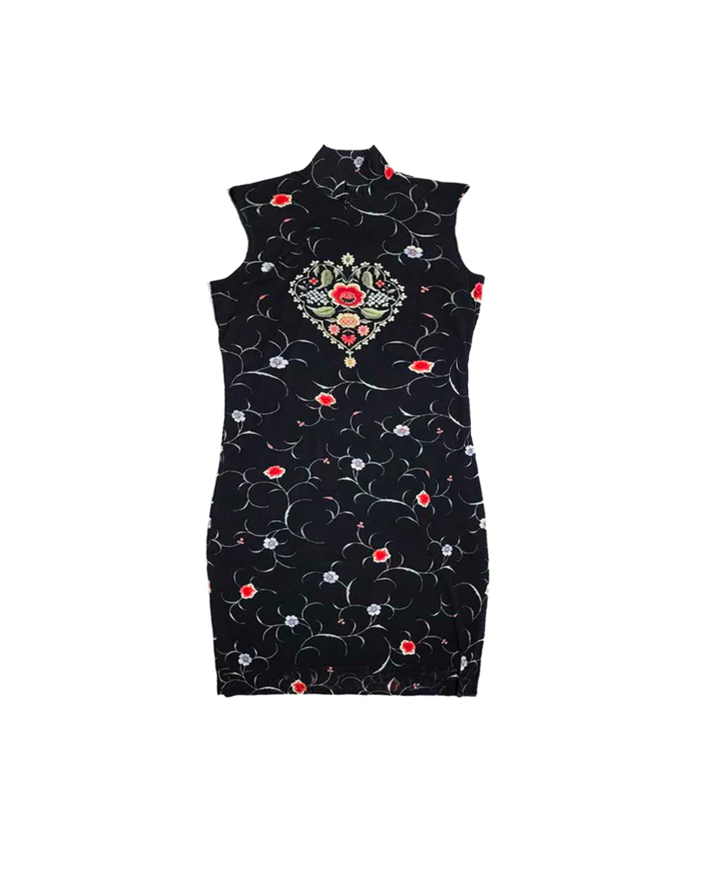 Vivienne Tam Chinese Heart 1990s Mock Dress