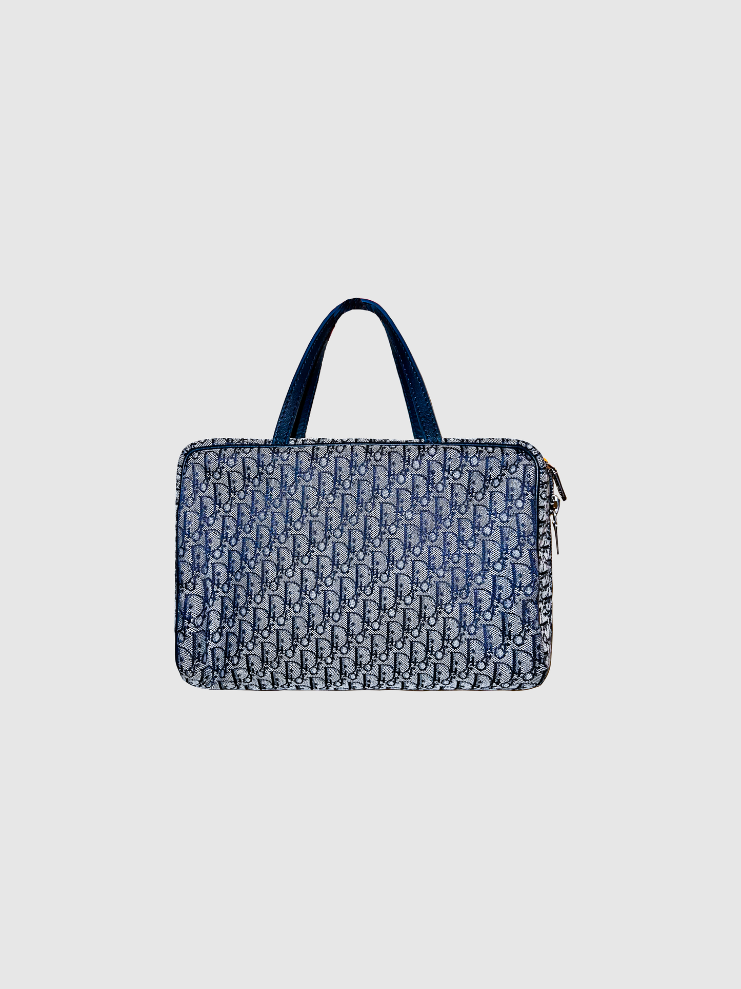 Christian Dior 2003 Navy Diorissimo Mini Duffle Bag