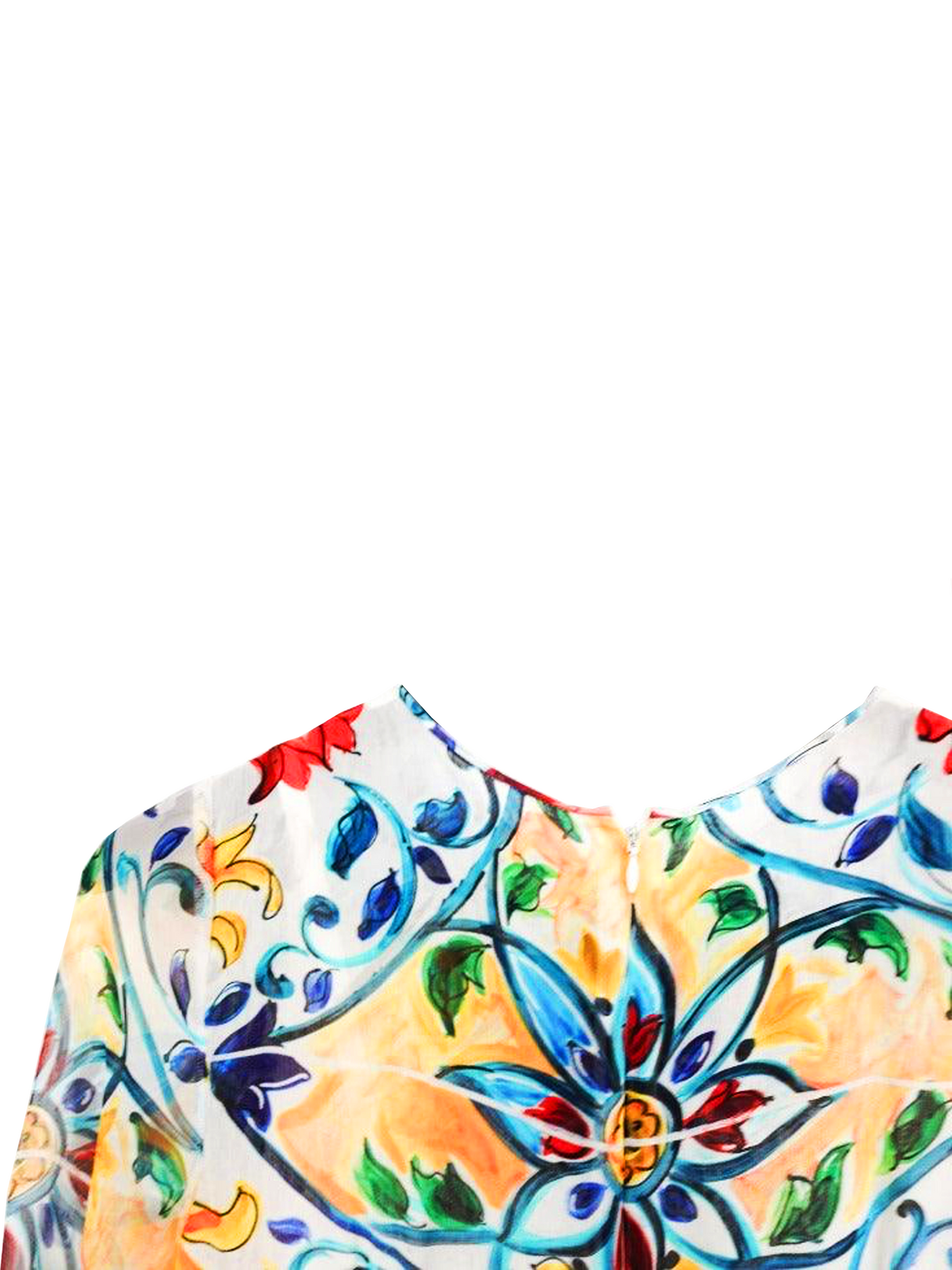 Dolce and Gabbana 2000s Floral Silk Dress