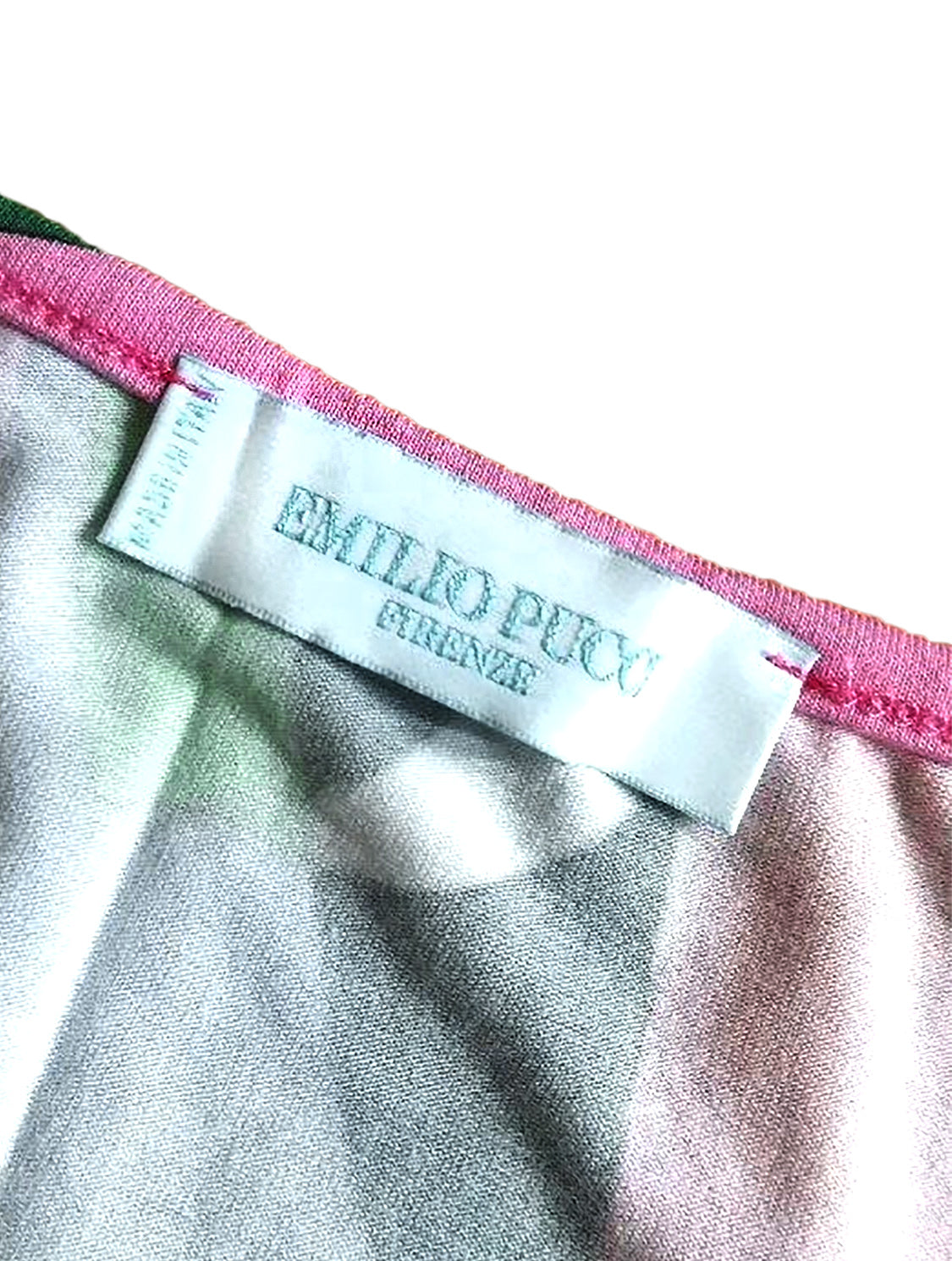 Emilio Pucci Multicolor Cotton Tank