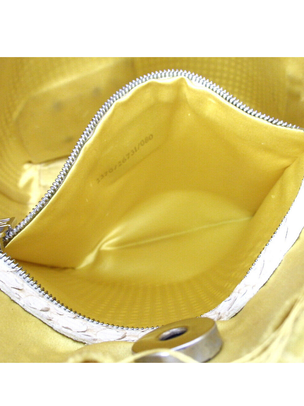 Fendi 2000s Orange Patent Leather Tote